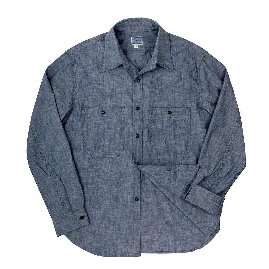 Pay Day Chambray Work Shirt Z42Z002