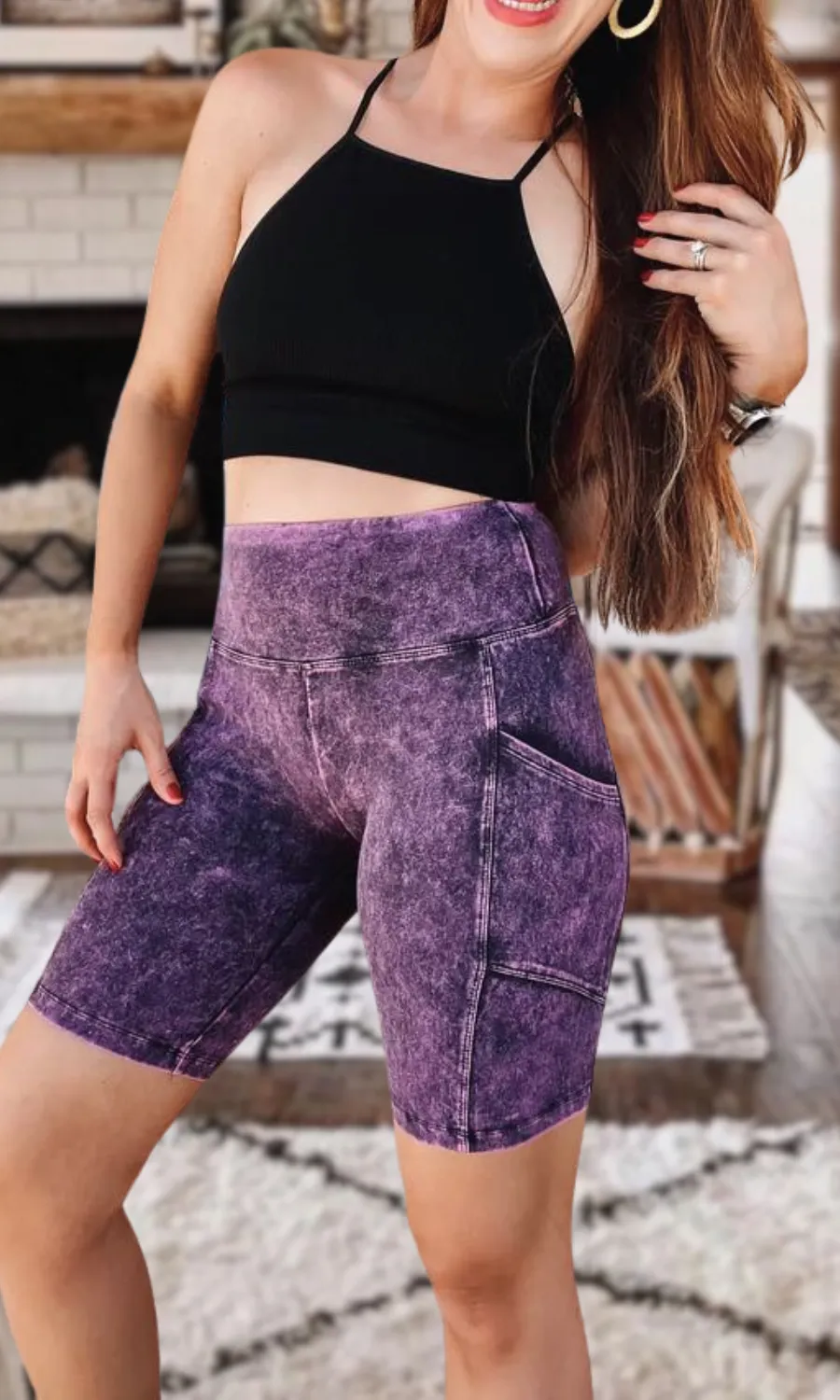 Peace Out ✌  Bike Shorts