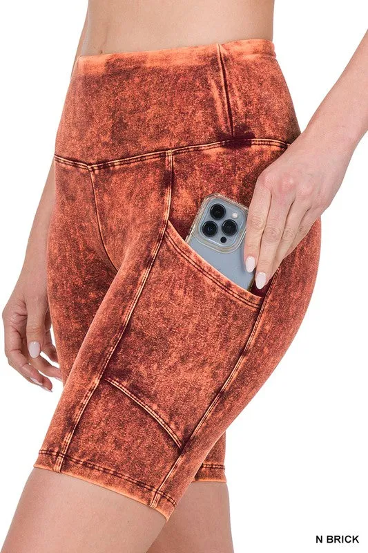 Peace Out ✌  Bike Shorts