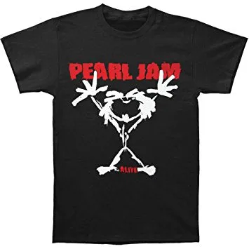 Pearl Jam Alive Black Unisex Tee