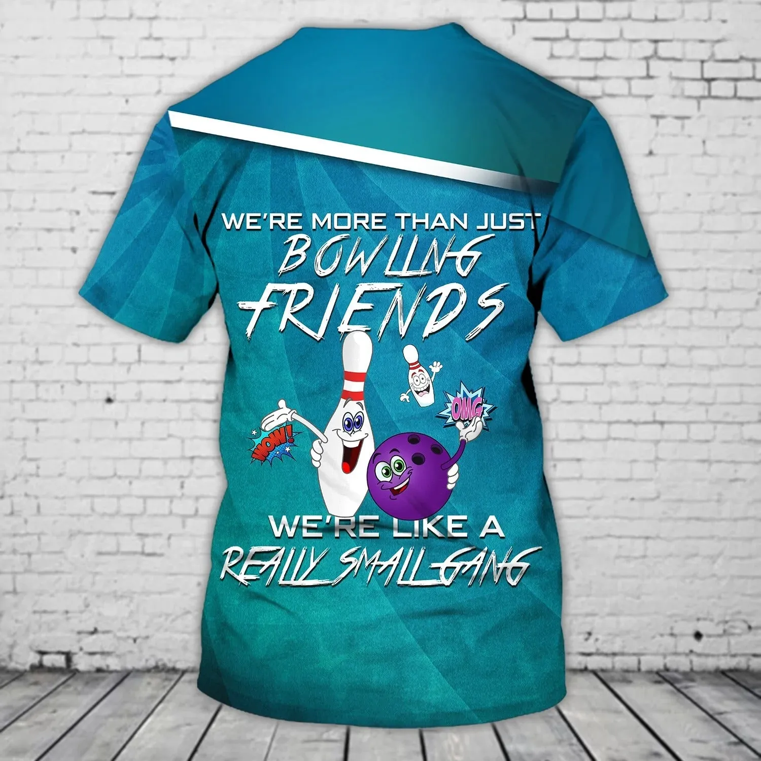 Personalized Bowling Friend T Shirt, Bowling Team Uniform Shirts, Shirt For Bowling Players