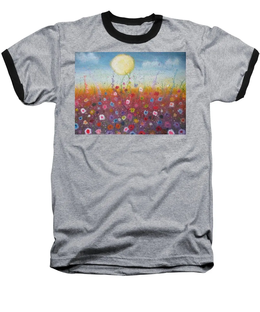 Petalled Skies ~ Baseball T-Shirt