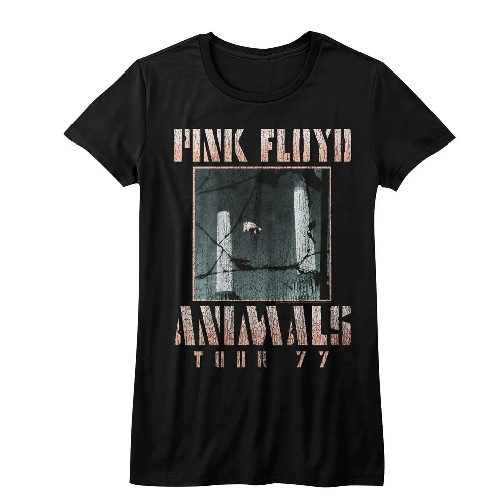 Pink Floyd Animals Tour 77 Women's T-Shirt