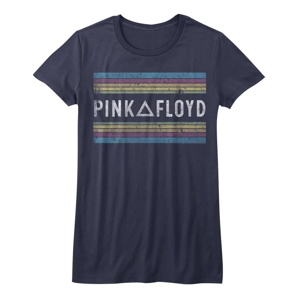 Pink Floyd Pink Floyd Rainbows Women's Juniors T-Shirt
