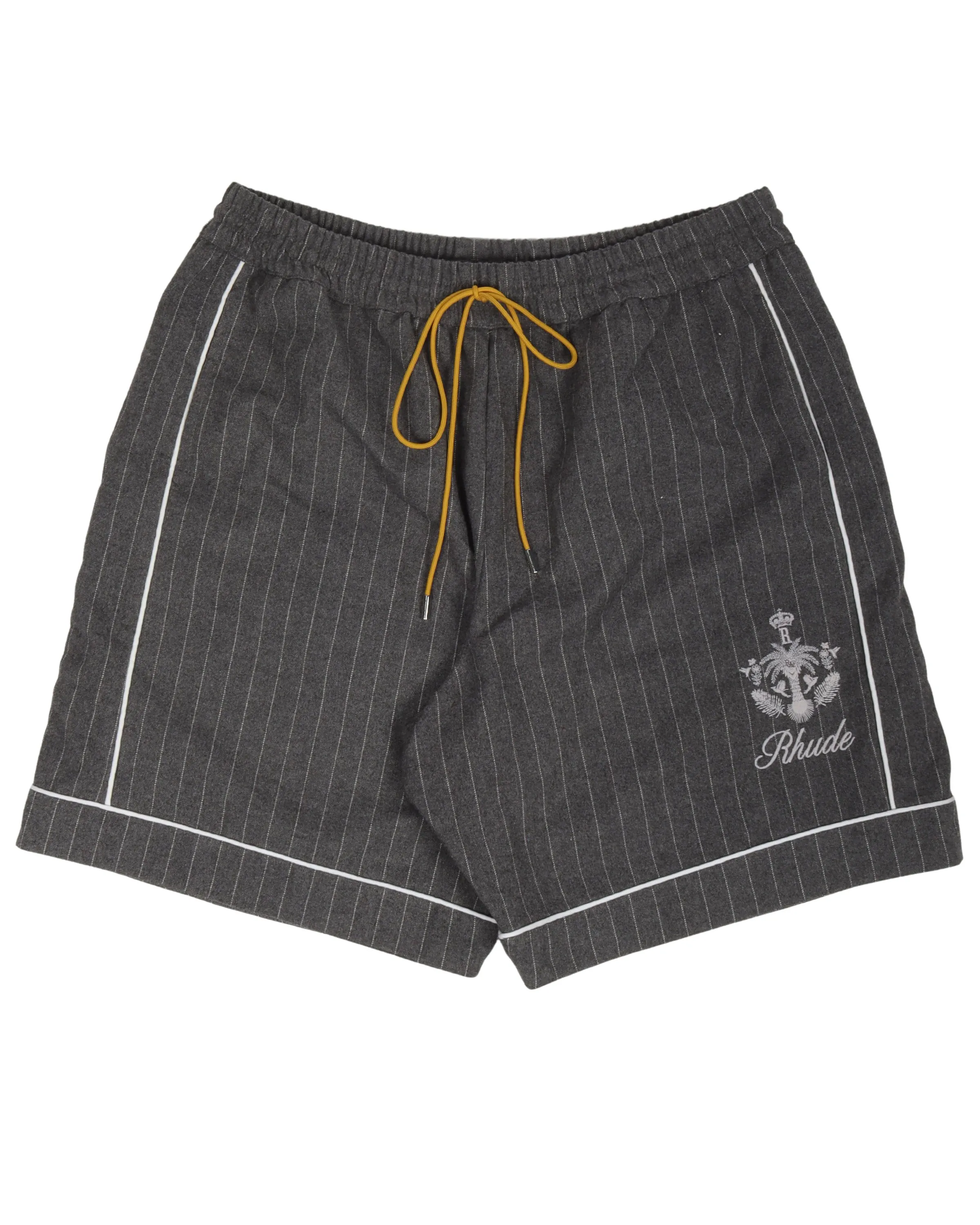 Pinstripe Sweat Shorts