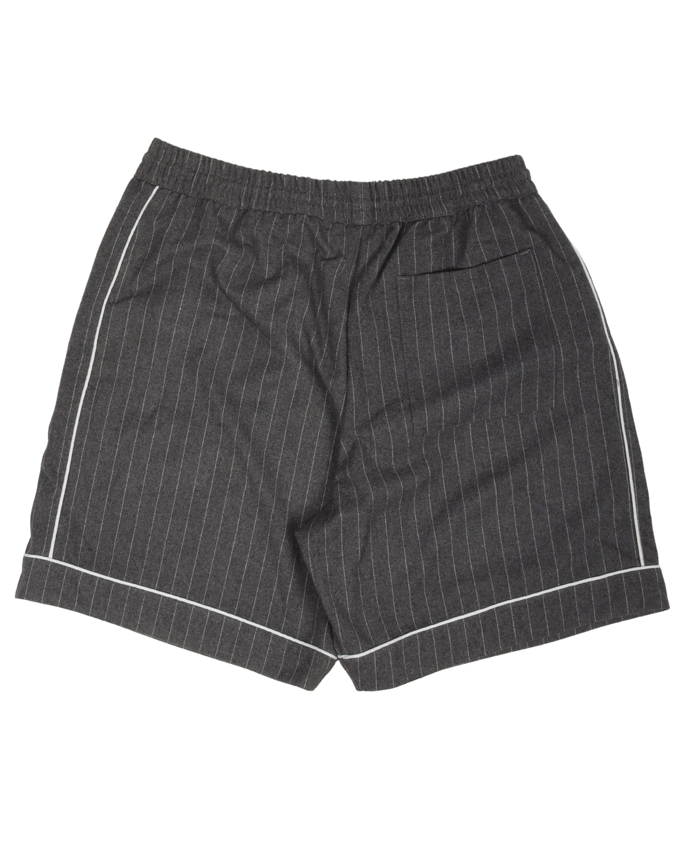 Pinstripe Sweat Shorts