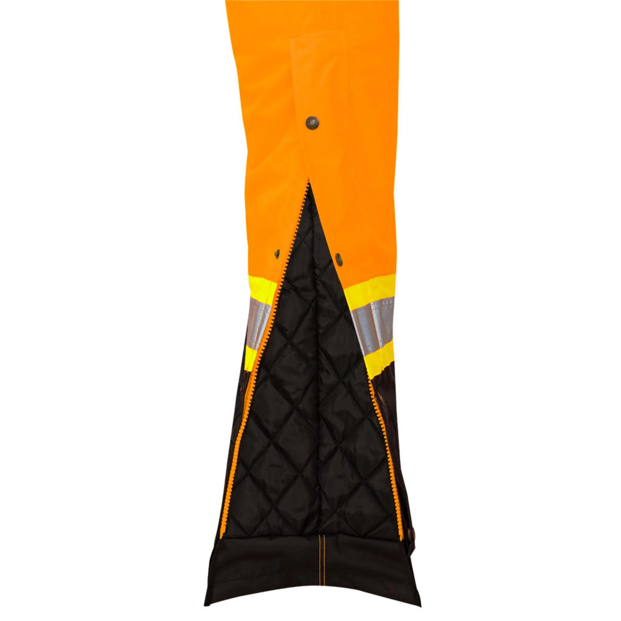 Pioneer Women's Hi-Vis Waterproof Overalls with Adjustable Straps, Reflective Tape for Safety, All-Weather Protection, Durable Workwear | Sizes XS-4XL