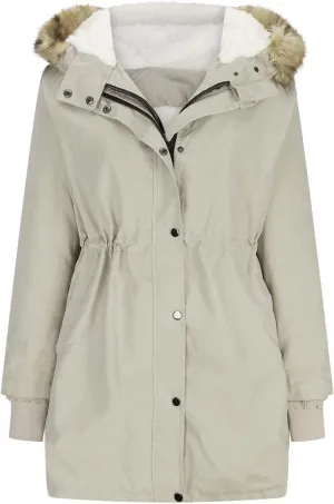 Plus Size Winter Coats for Women 2024 Casual Zip up Hooded Down Coat Long Sleeve Cotton Jackets Outerwear