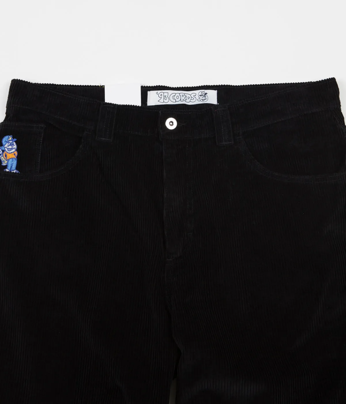 Polar 93 Cord Trousers - Black