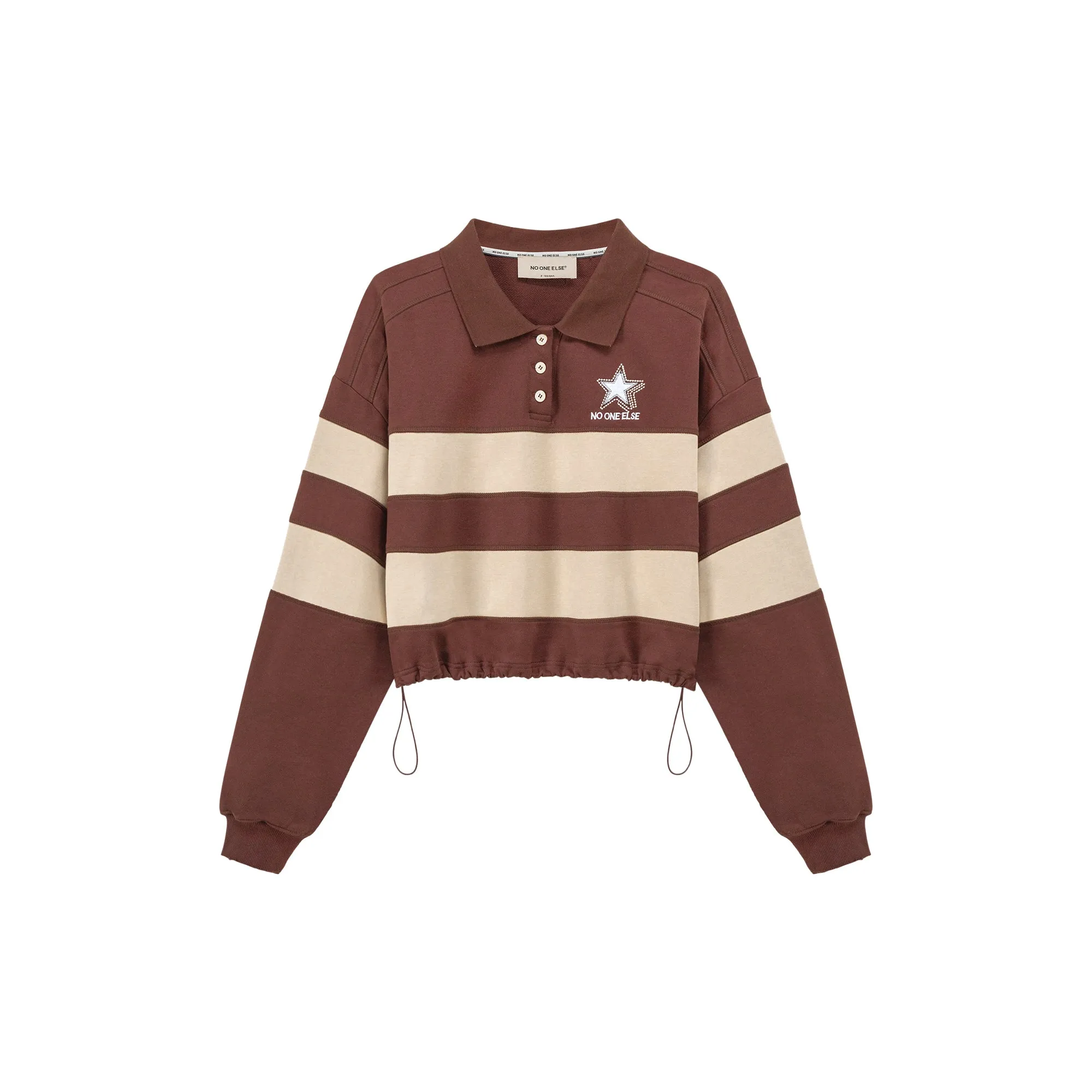Polo Neck Vintage Sweatshirt