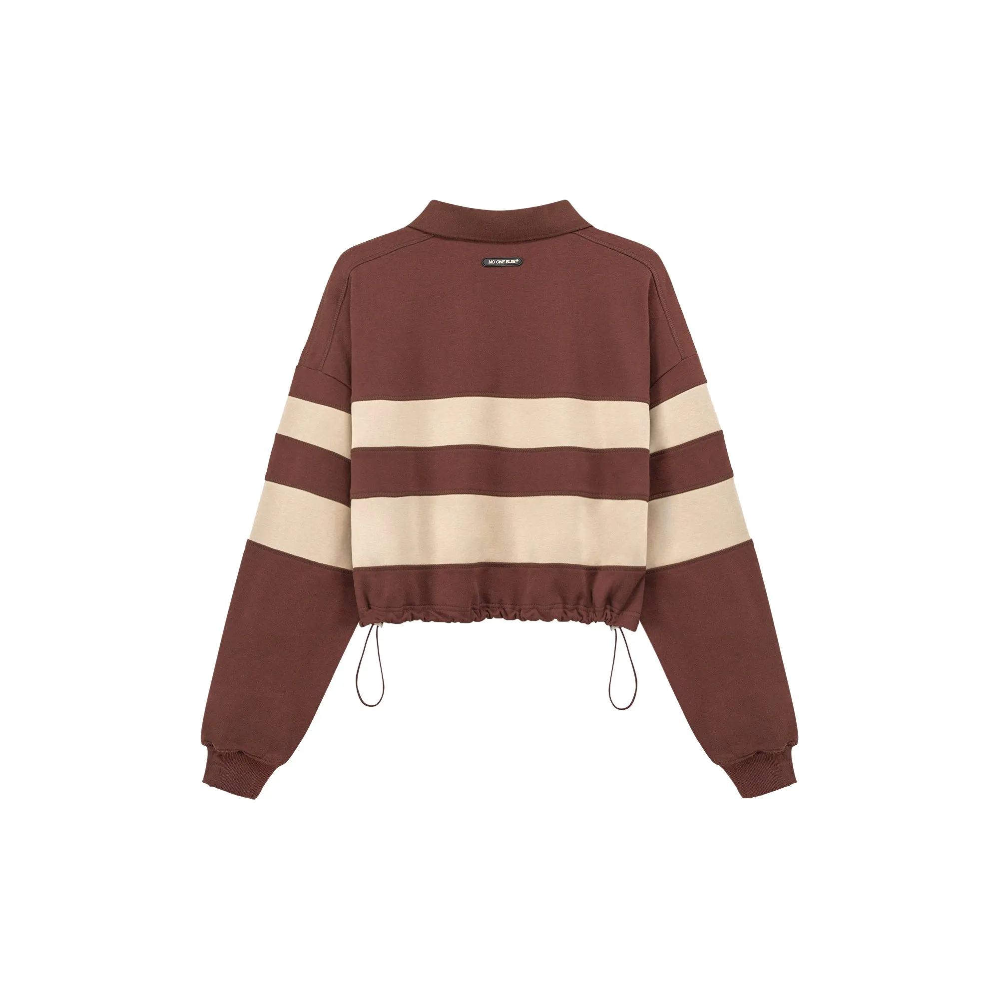 Polo Neck Vintage Sweatshirt