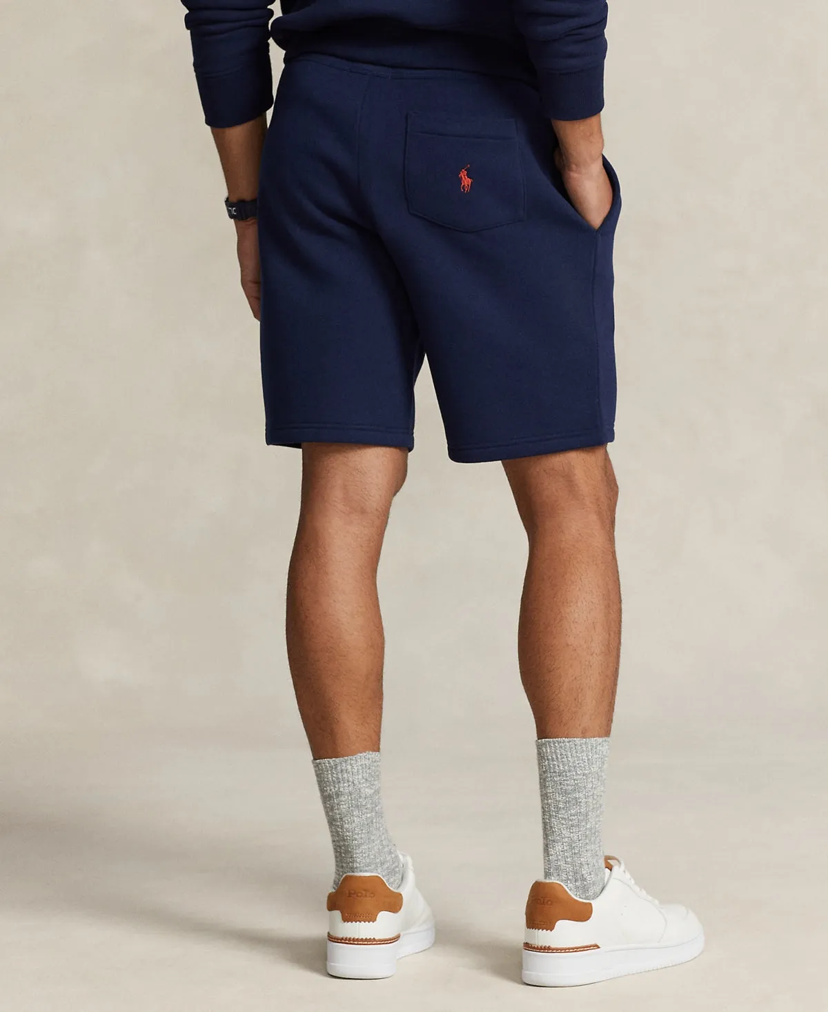 Polo Ralph Lauren Mens Classic fit Sweat Shorts Shorts XXL Blue Solid