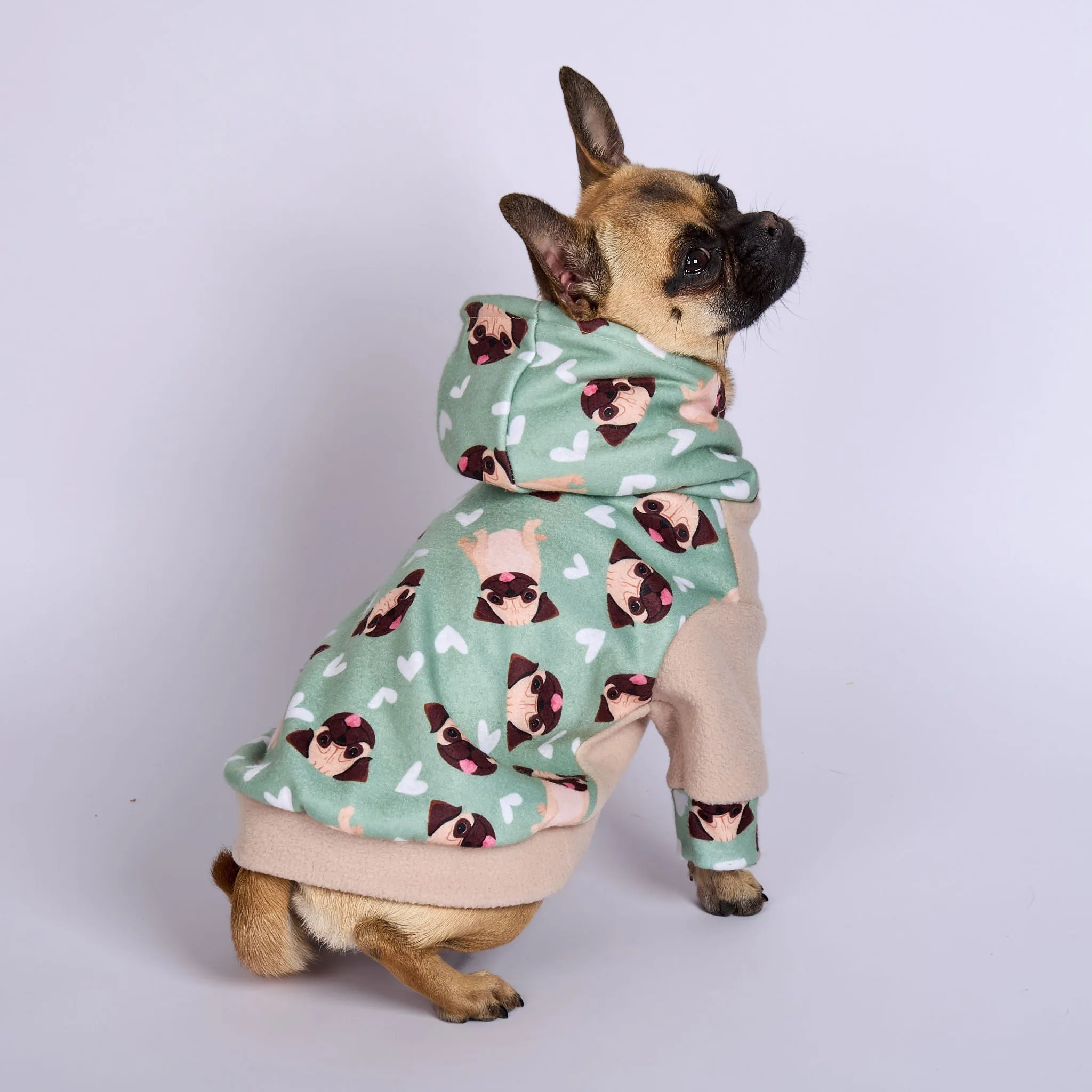 Poochy Pocket Hoodie Pug Mug