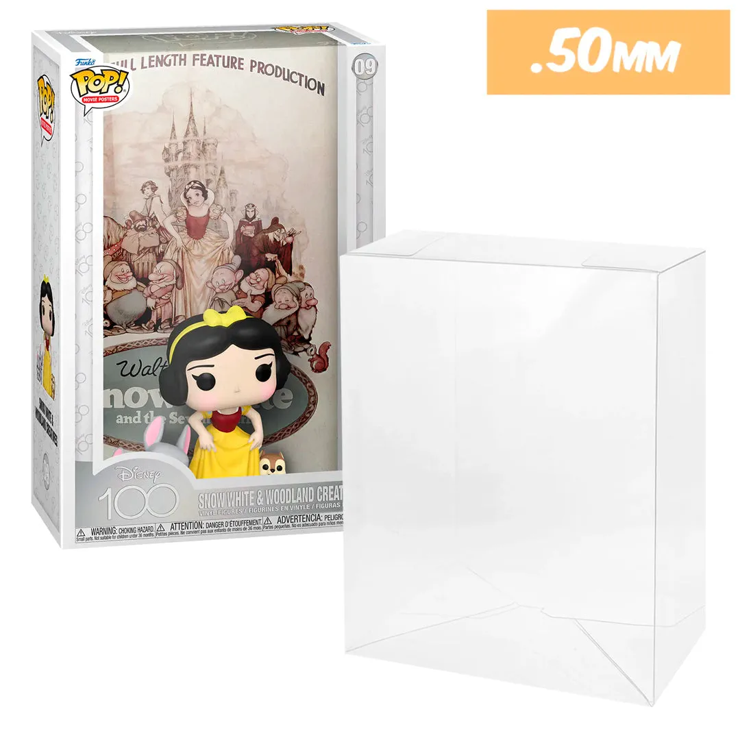 POP MOVIE POSTERS Pop Protectors for Funko (0.50mm thick) 17.25h x 11.25w x 5.75d