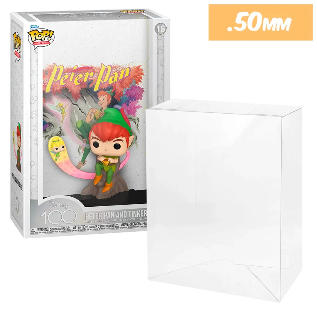 POP MOVIE POSTERS Pop Protectors for Funko (0.50mm thick) 17.25h x 11.25w x 5.75d