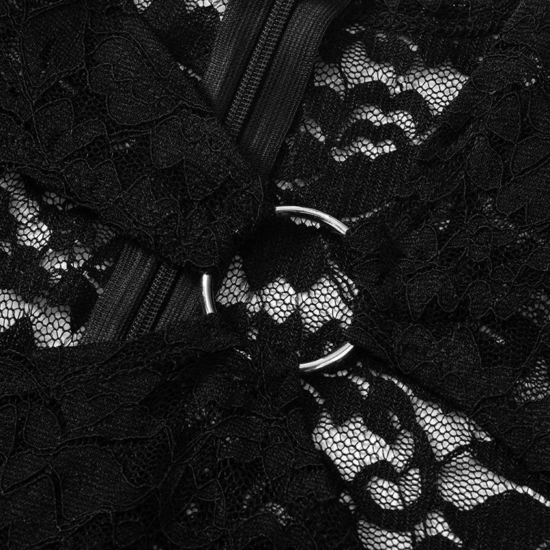 Porsha Mesh Jumpsuit