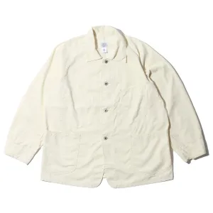 Post Overalls Post 44 Summer Corduroy Jacket Ecru