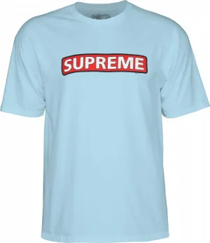 Powell Peralta - Supreme Tee Light Blue