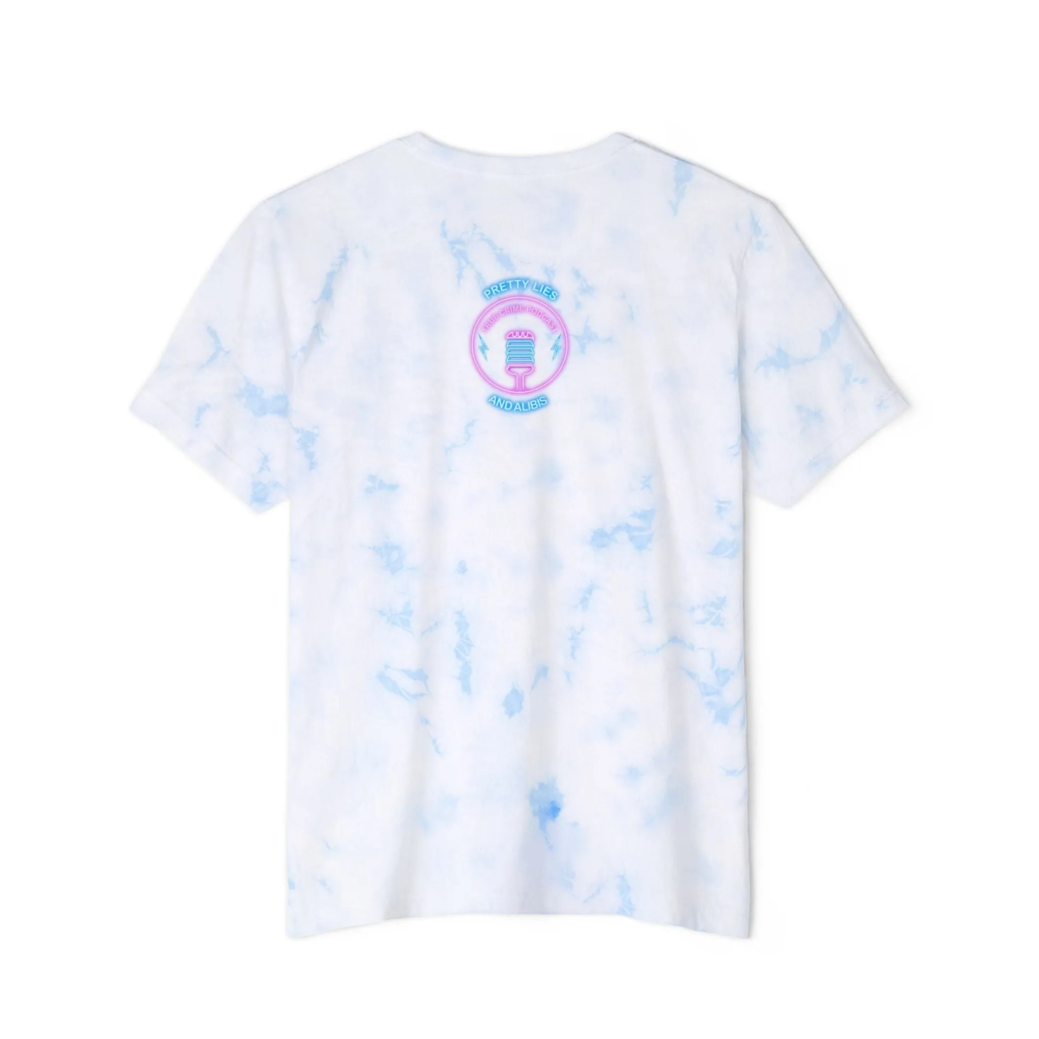Pretty Lies Retro Unisex FWD Fashion Tie-Dyed T-Shirt