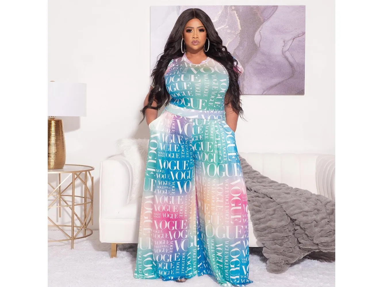 Printed Jumpsuits