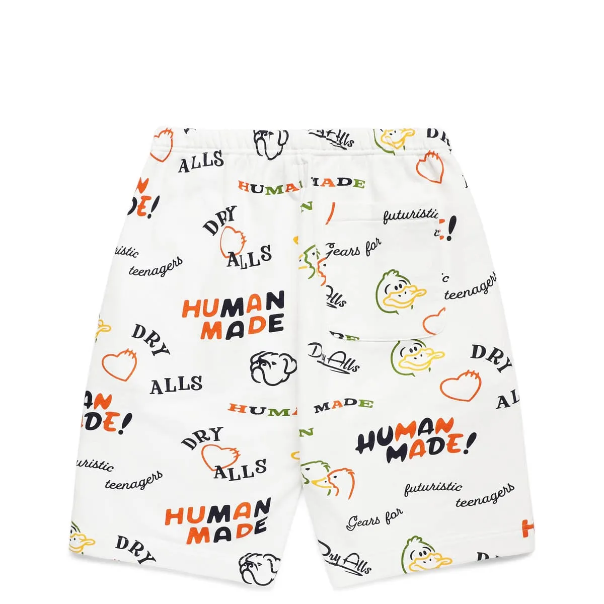 PRINTED SWEAT SHORTS