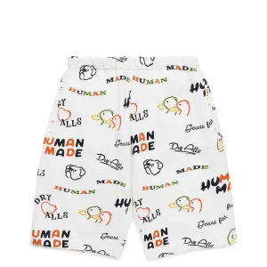 PRINTED SWEAT SHORTS