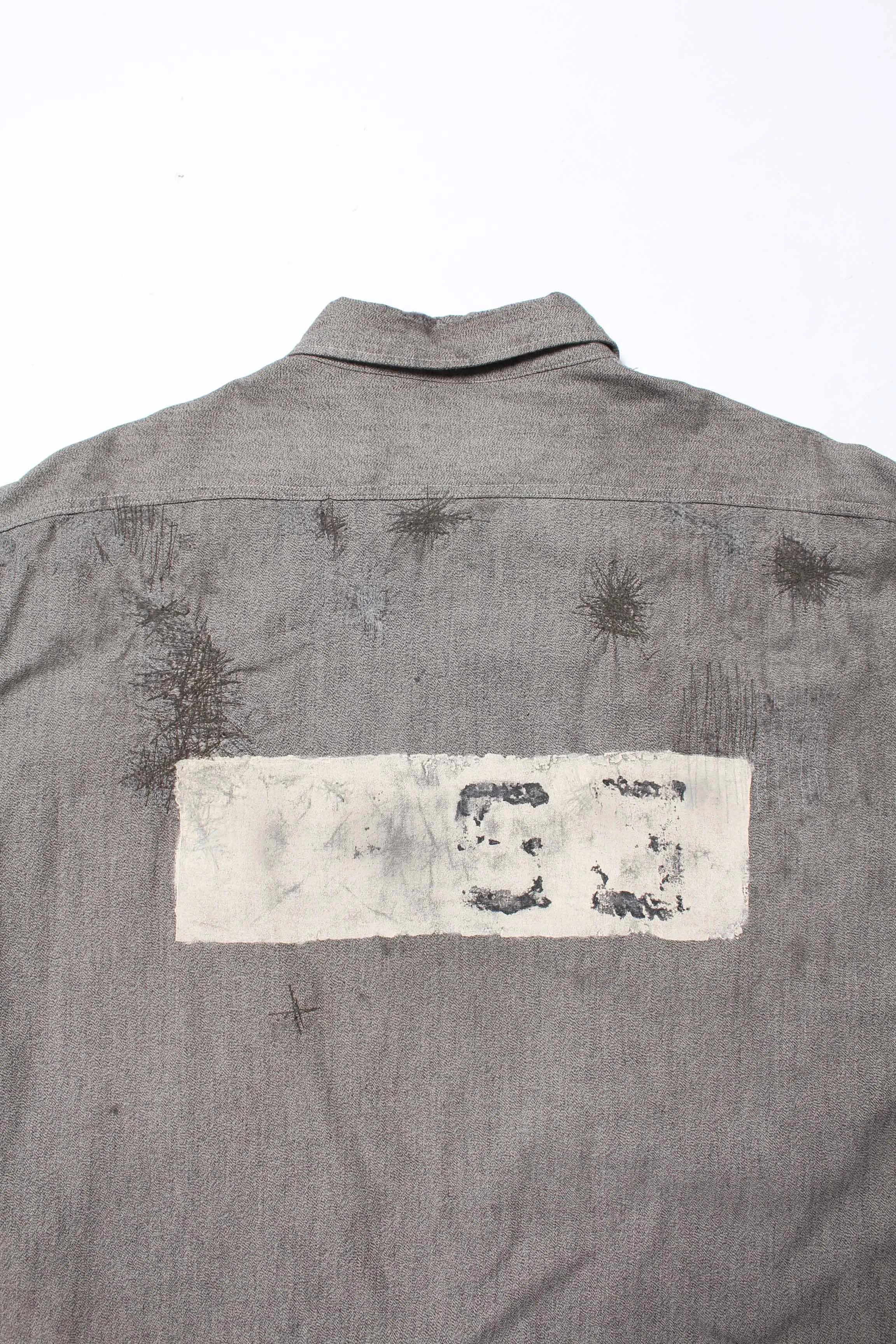 PRISONER BLACK CHAMBRAY SHIRTS