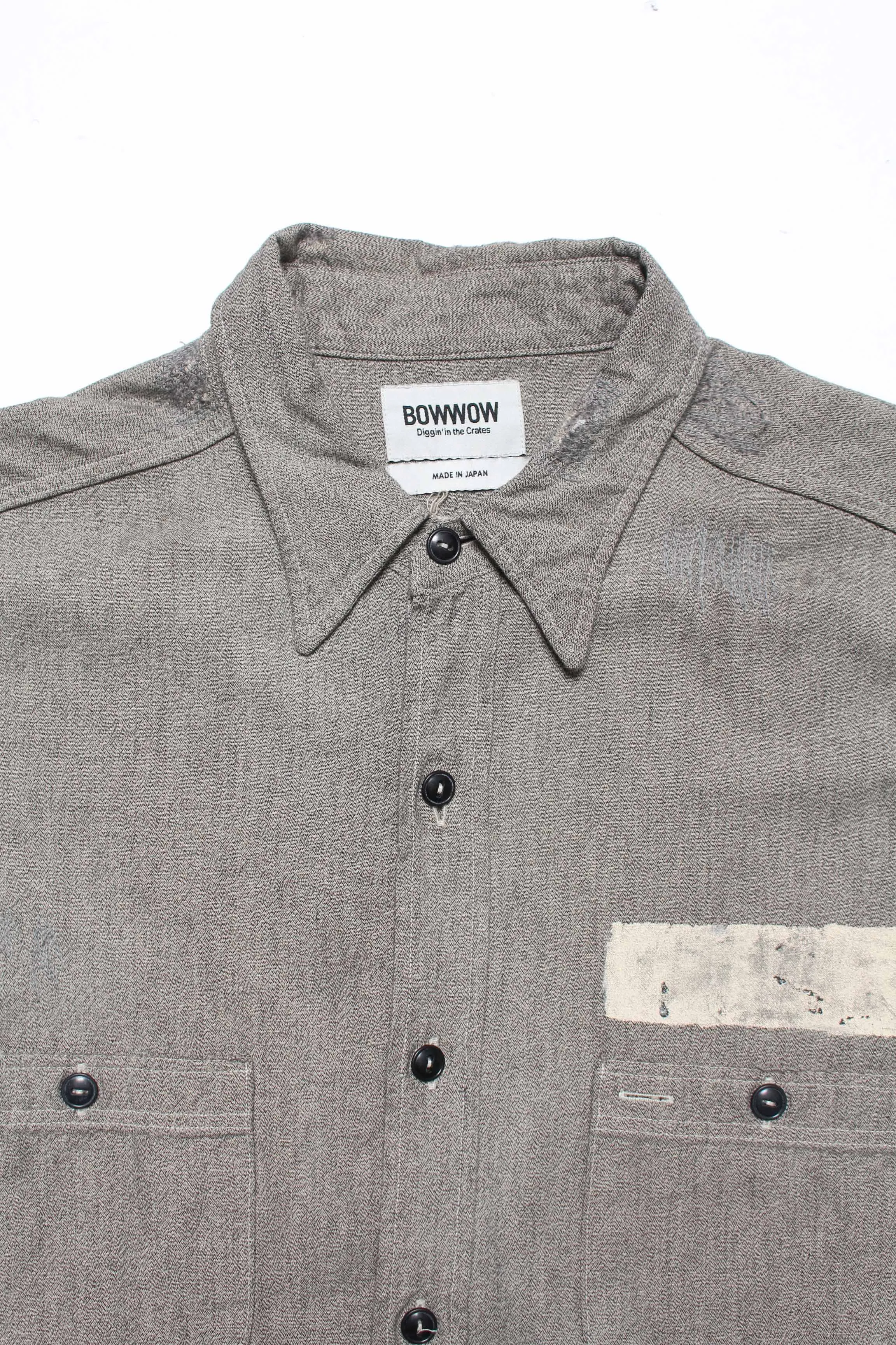 PRISONER BLACK CHAMBRAY SHIRTS