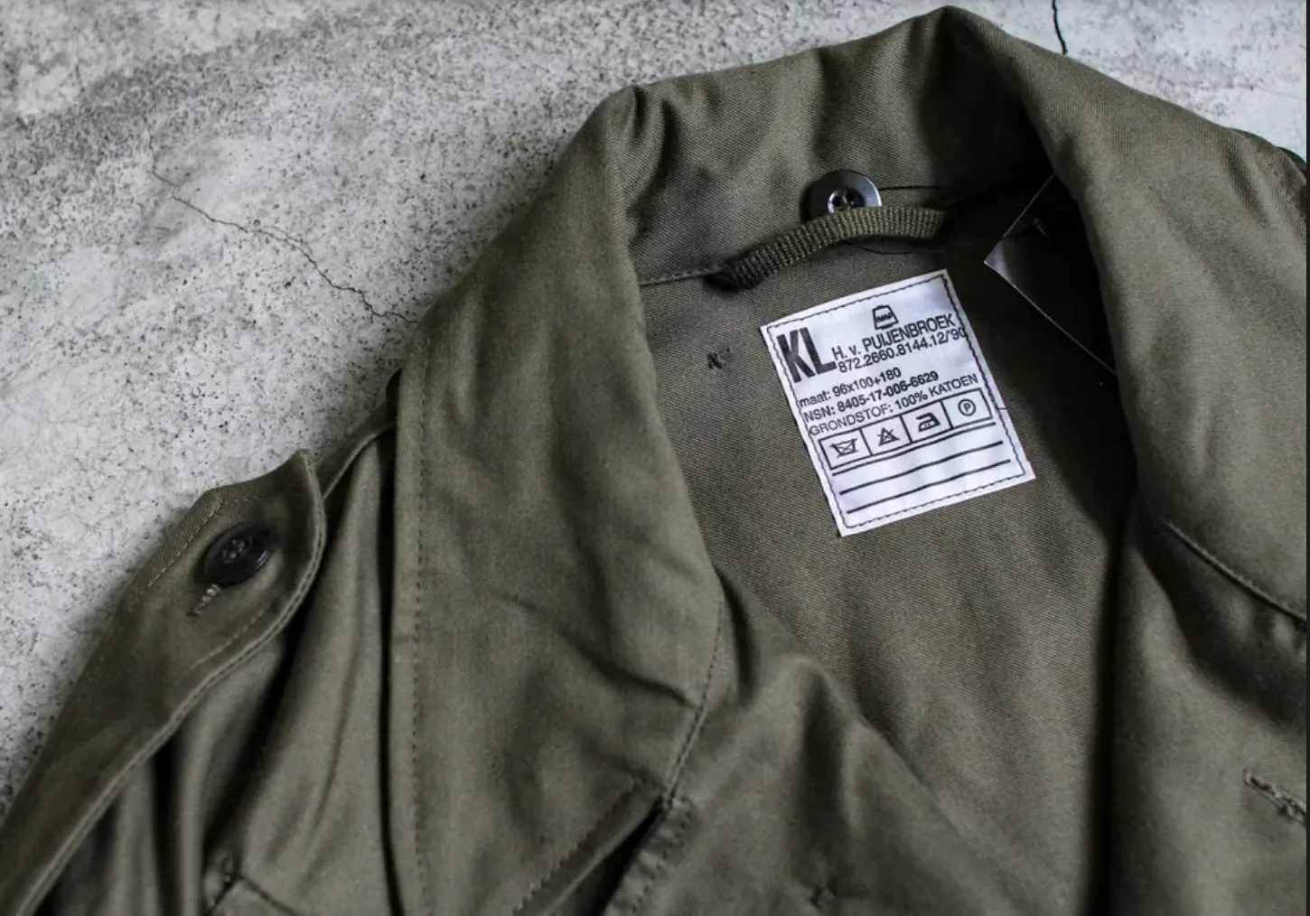 Puijenbroek Dutch Army NATO Combat Field Jacket