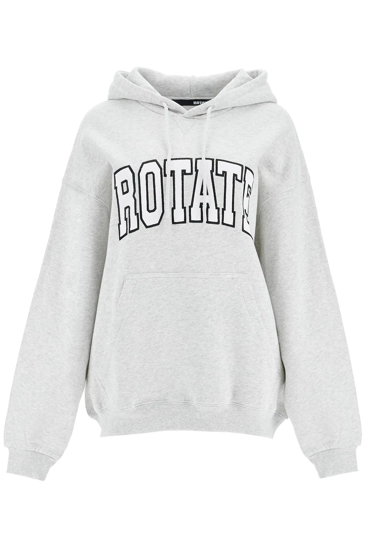 "oversized sweatshirt with 1134291473 LIGHT GREY MELANGE