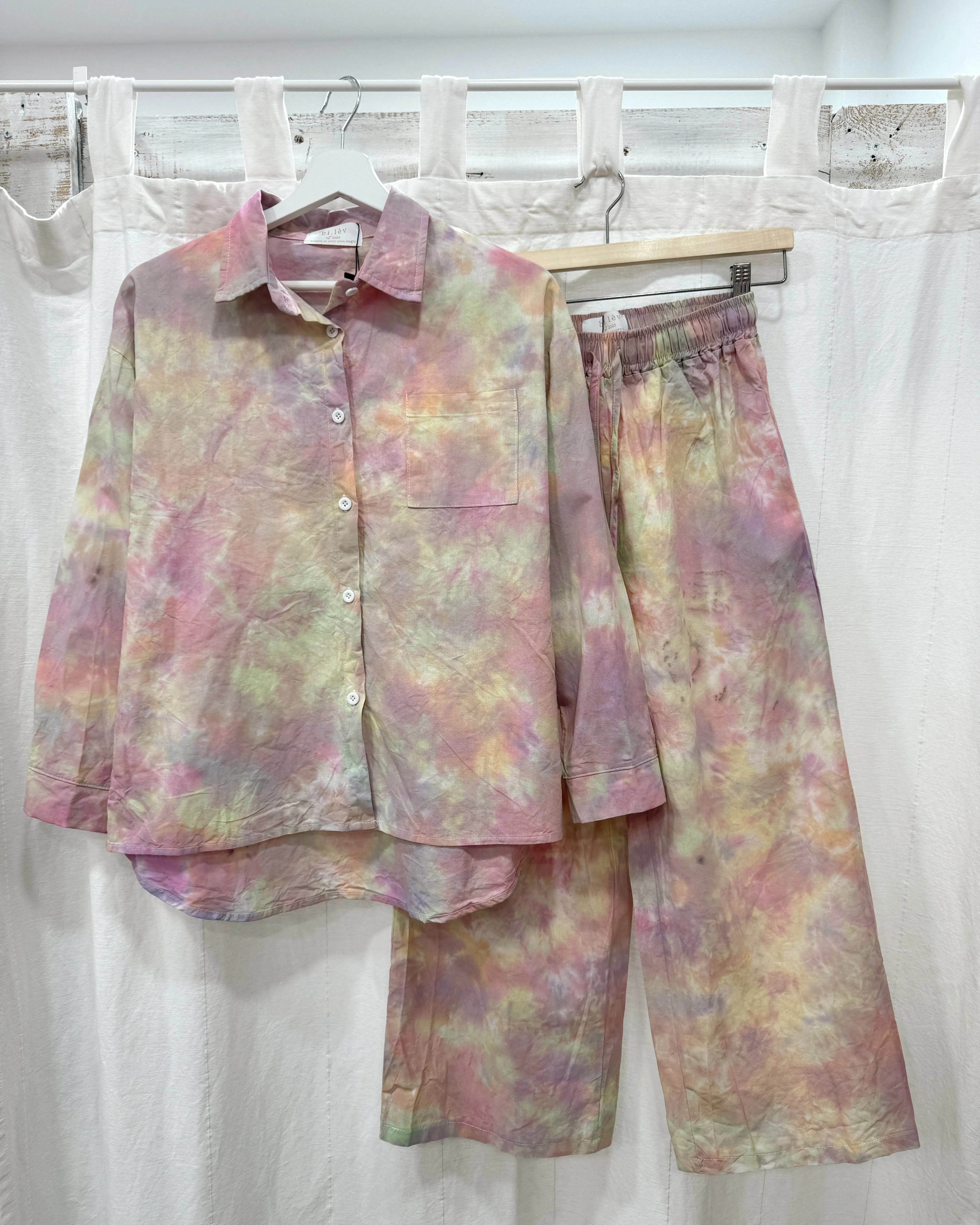 RAINBOW LINEN COTTON SHIRT