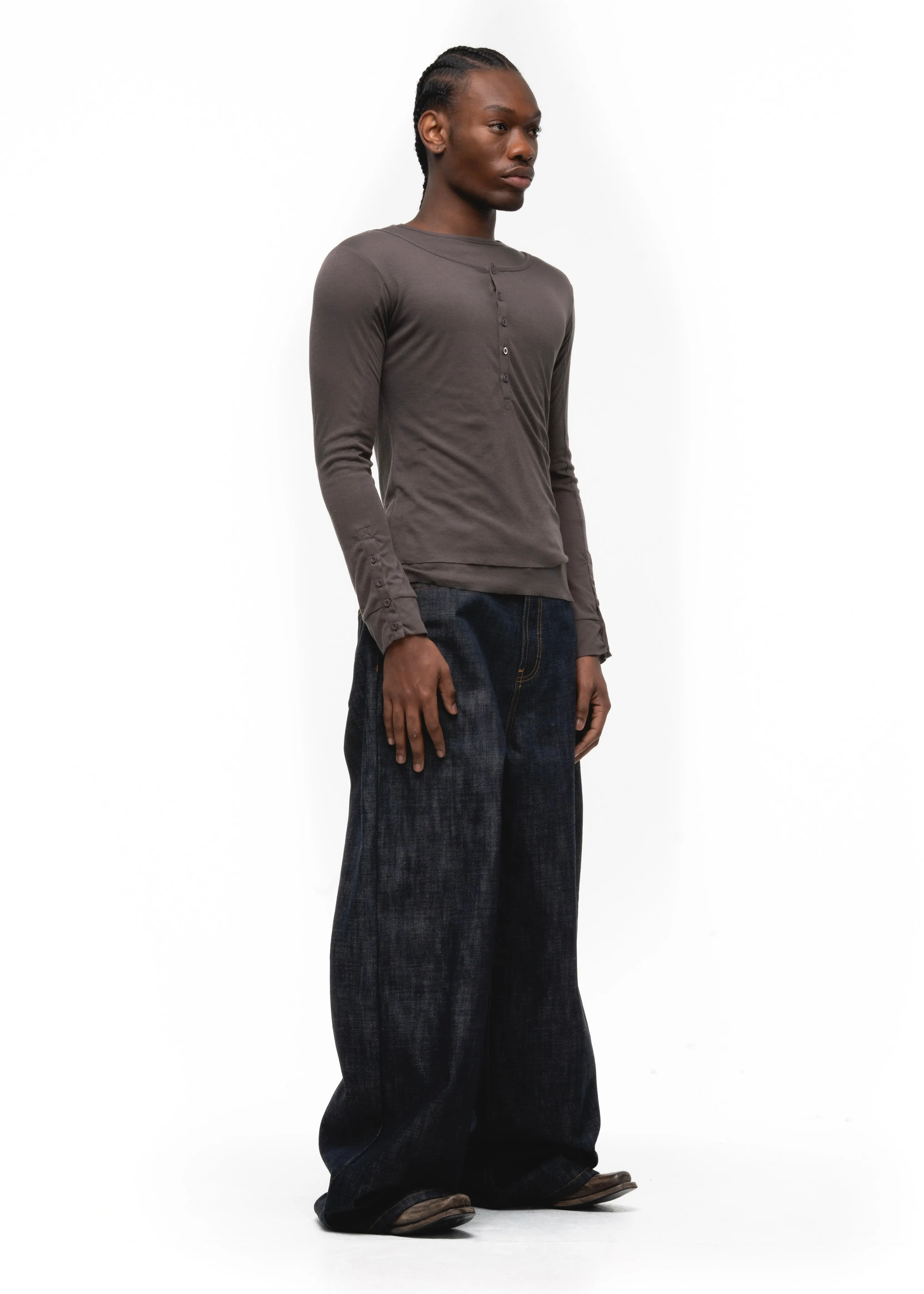 RAW DENIM JAPANESE ULTRA LOOSE FIT BLUE