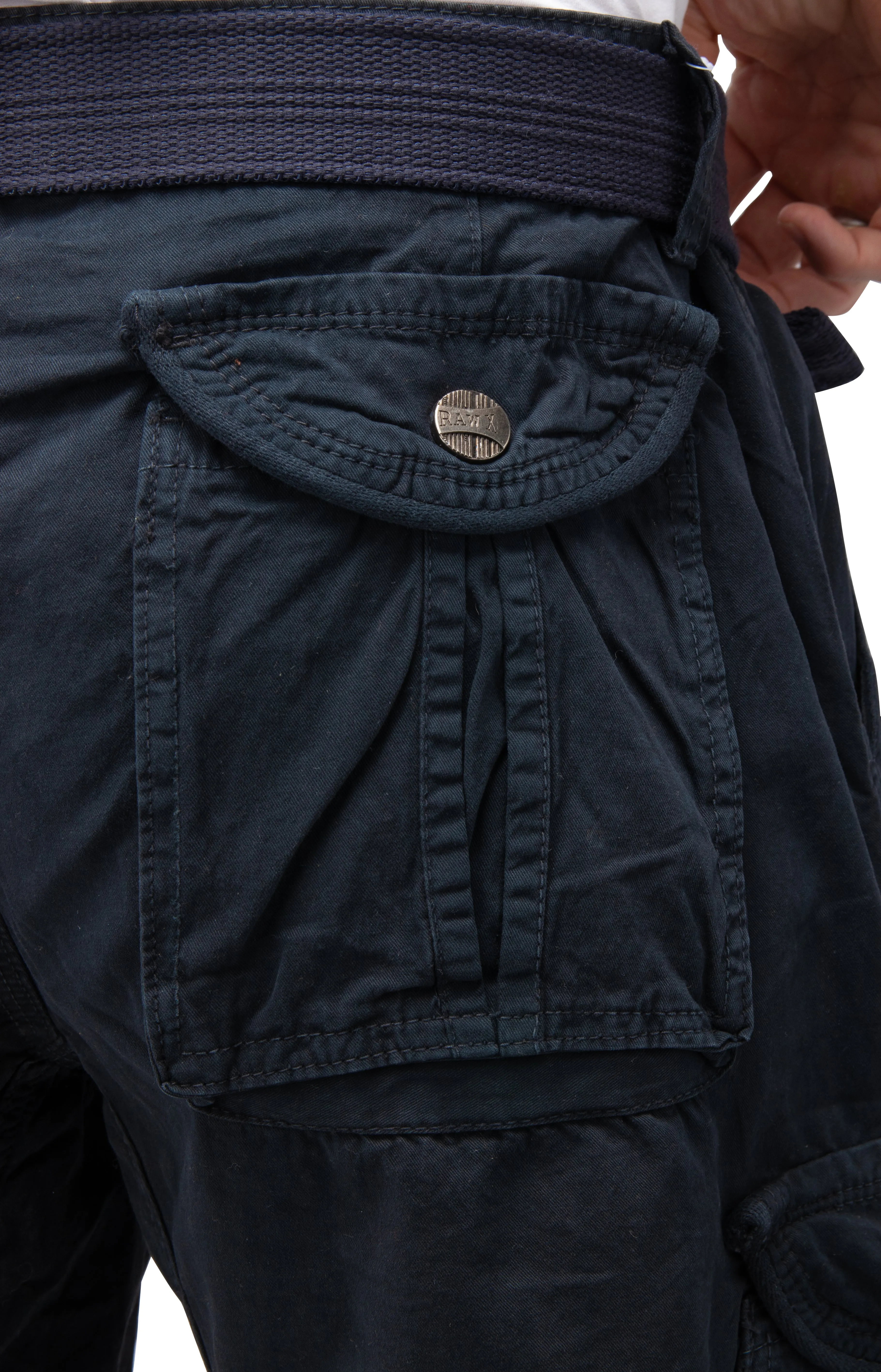 Raw X Men's 12.5" Inseam Cargo Shorts
