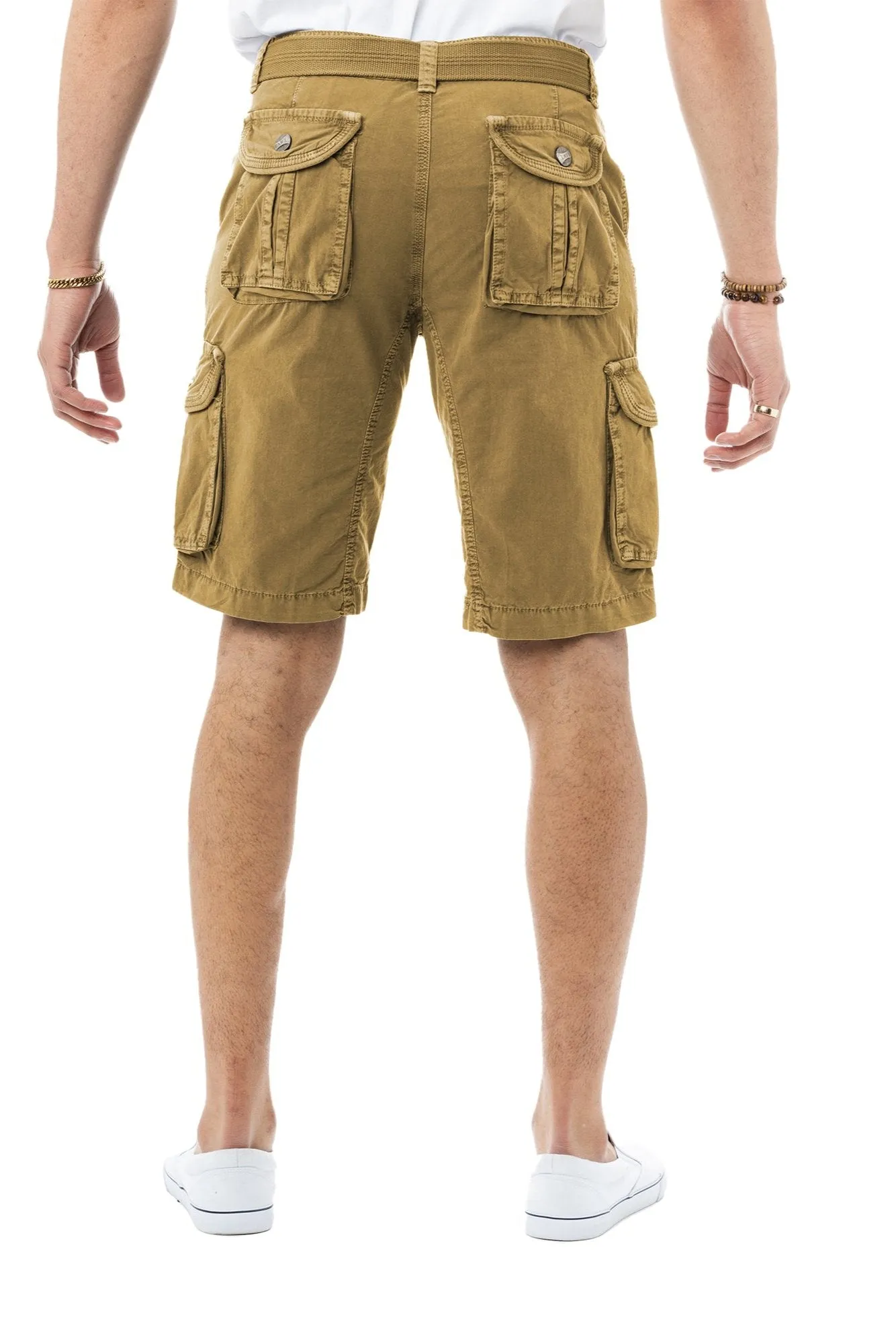 Raw X Men's 12.5" Inseam Cargo Shorts