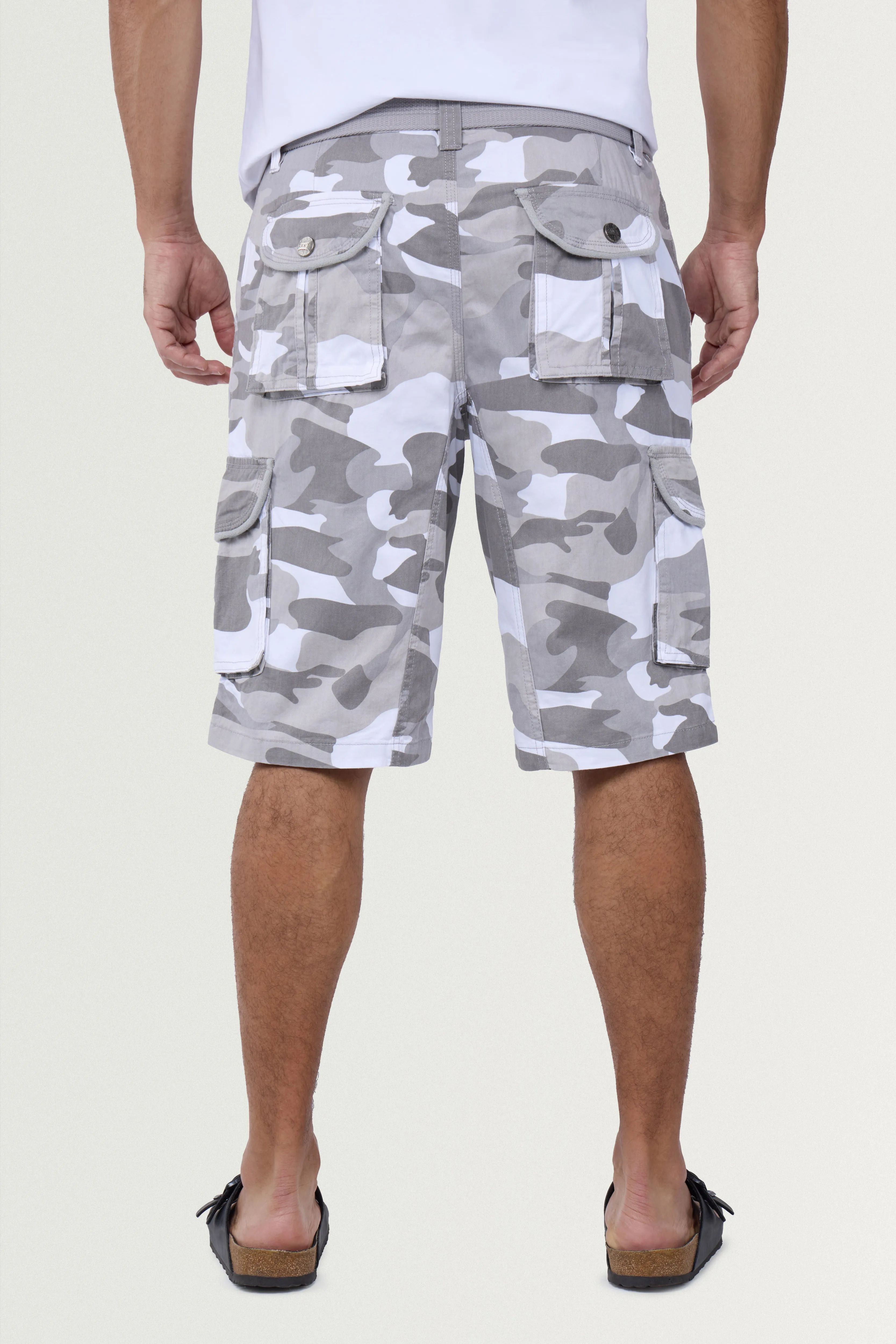 Raw X Men's 12.5" Inseam Cargo Shorts