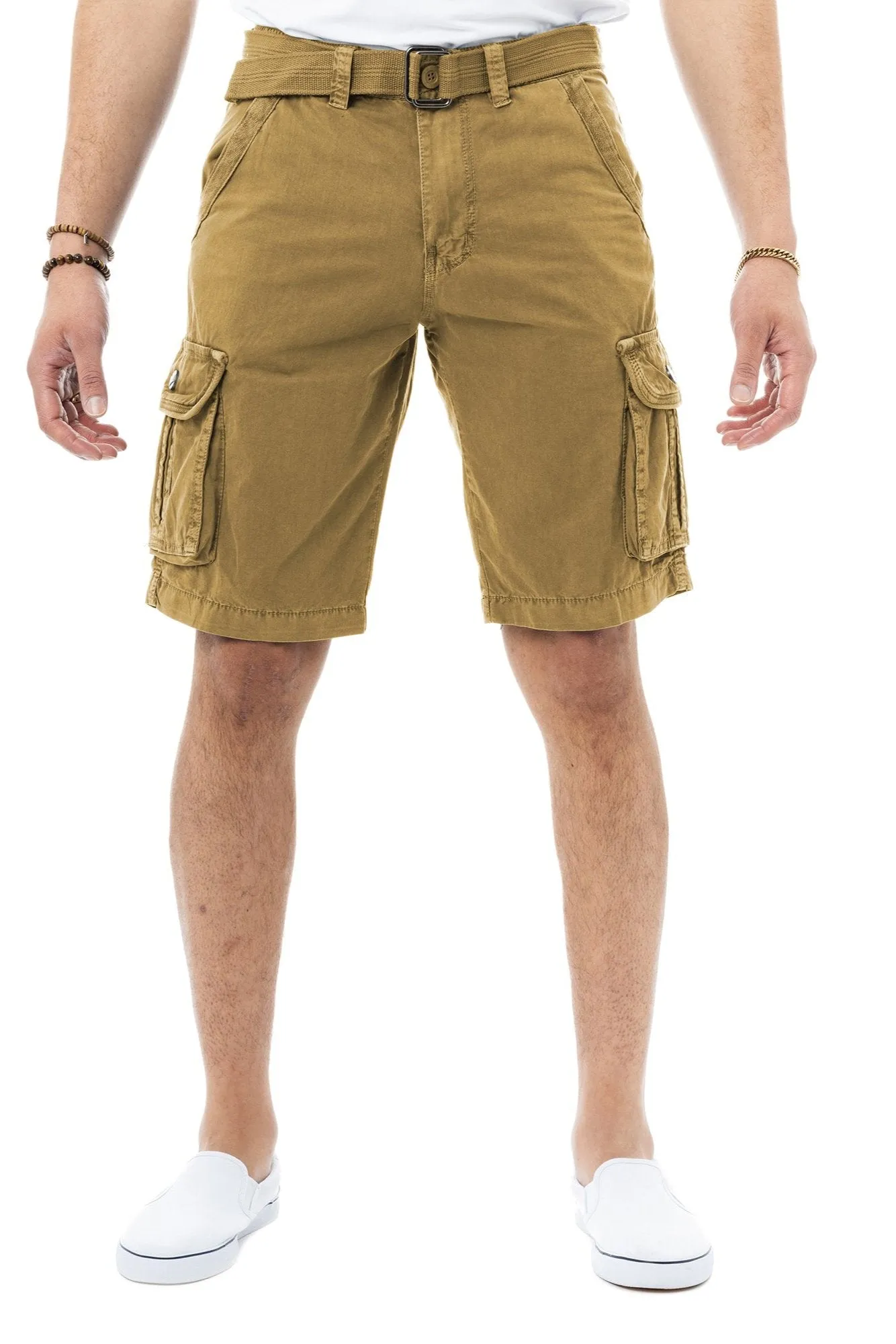 Raw X Men's 12.5" Inseam Cargo Shorts