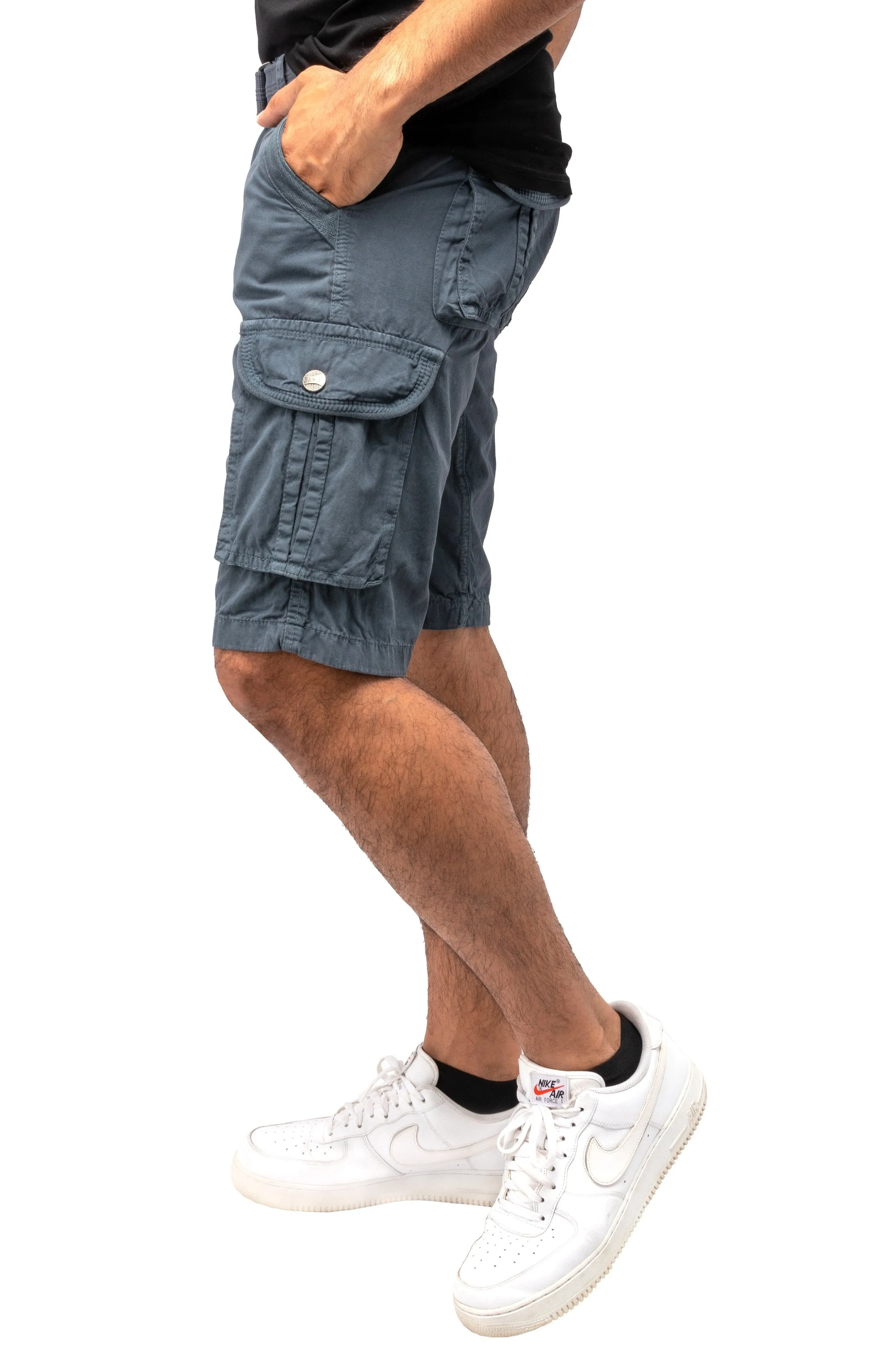 Raw X Men's 12.5" Inseam Cargo Shorts