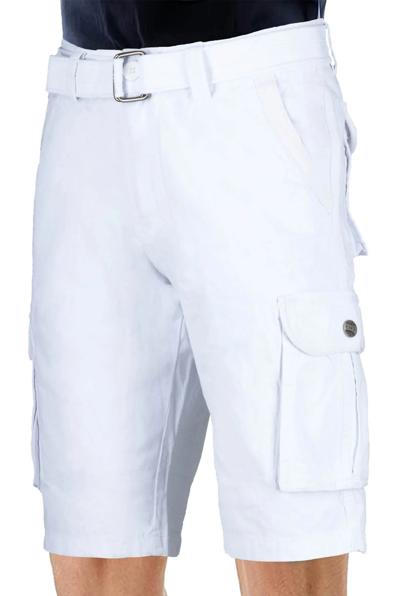 Raw X Men's 12.5" Inseam Cargo Shorts