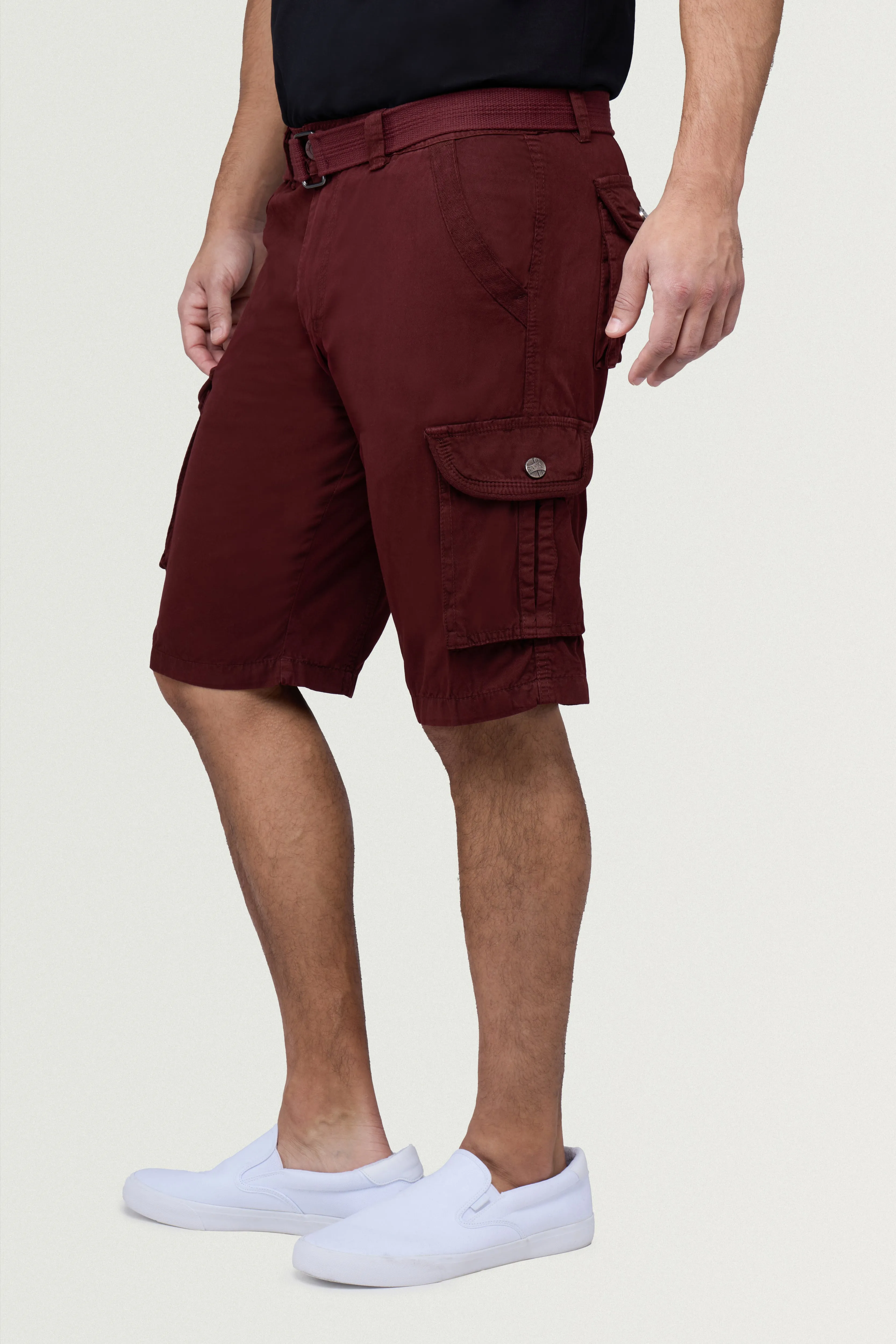 Raw X Men's 12.5" Inseam Cargo Shorts