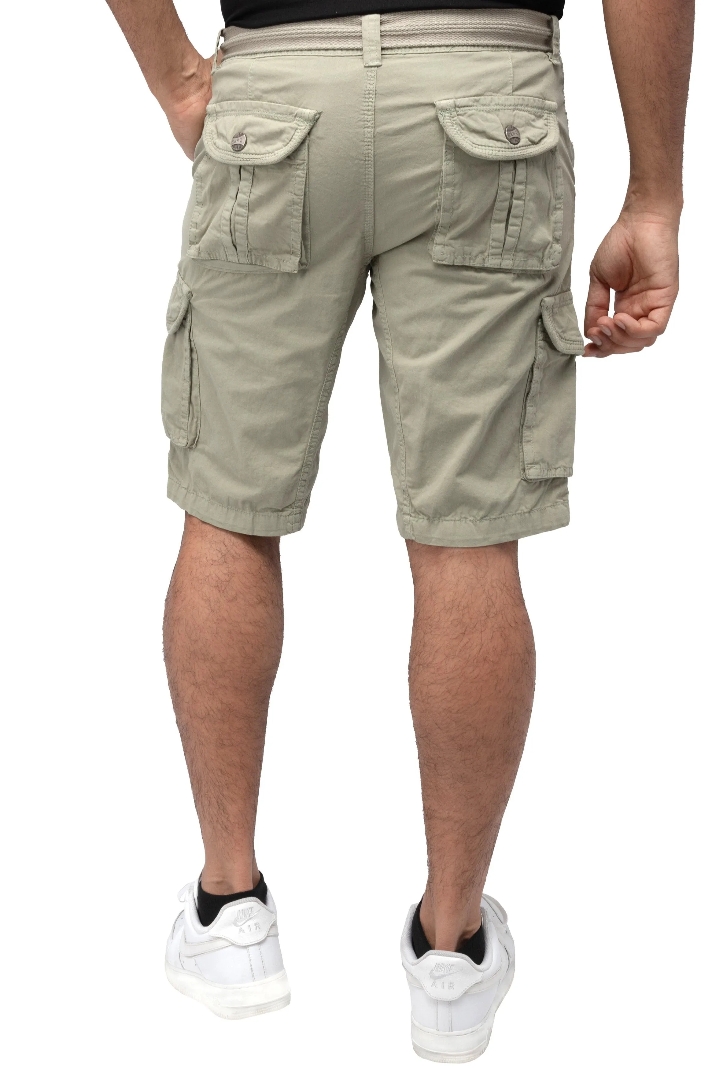 Raw X Men's 12.5" Inseam Cargo Shorts