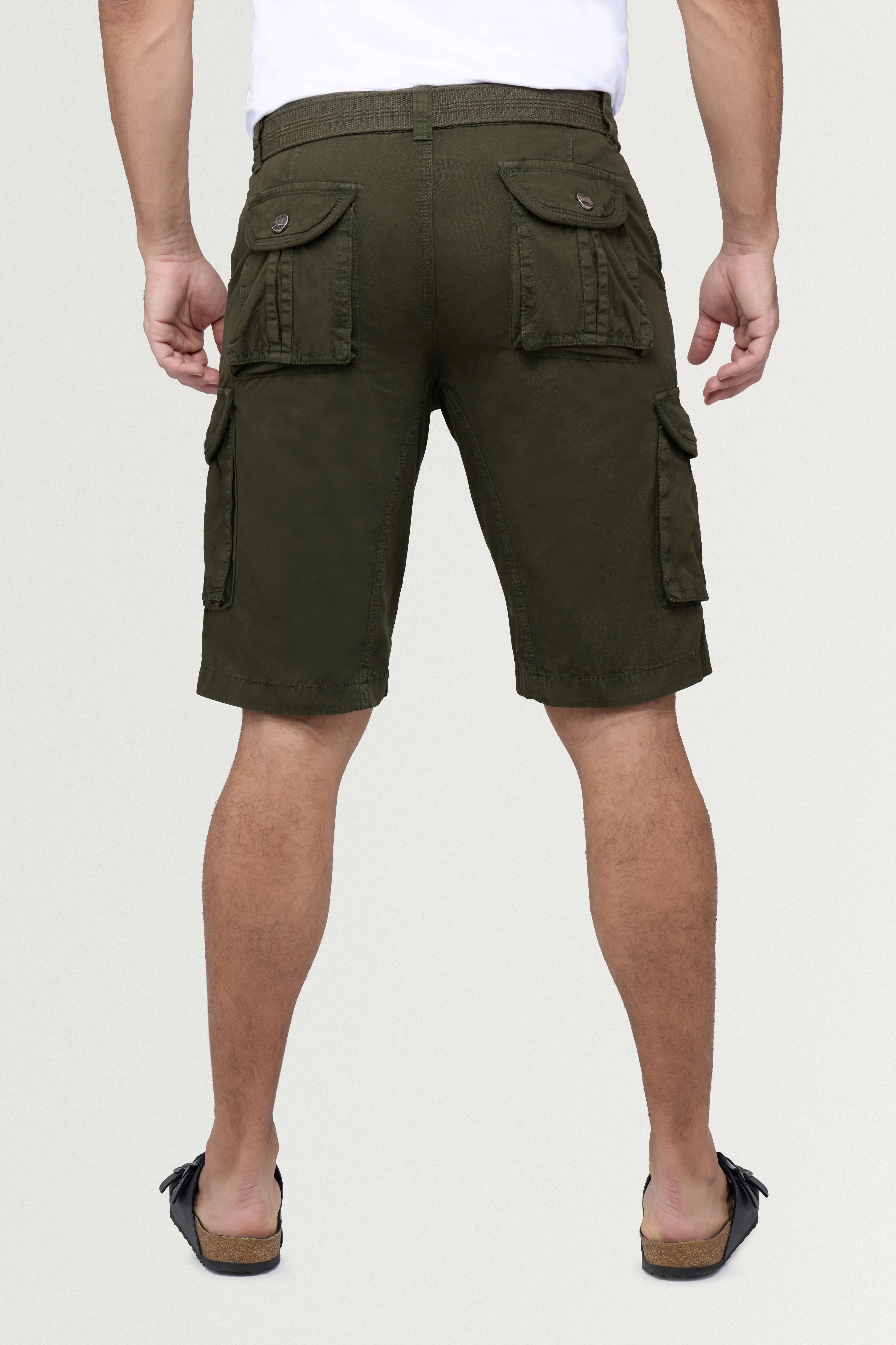 Raw X Men's 12.5" Inseam Cargo Shorts