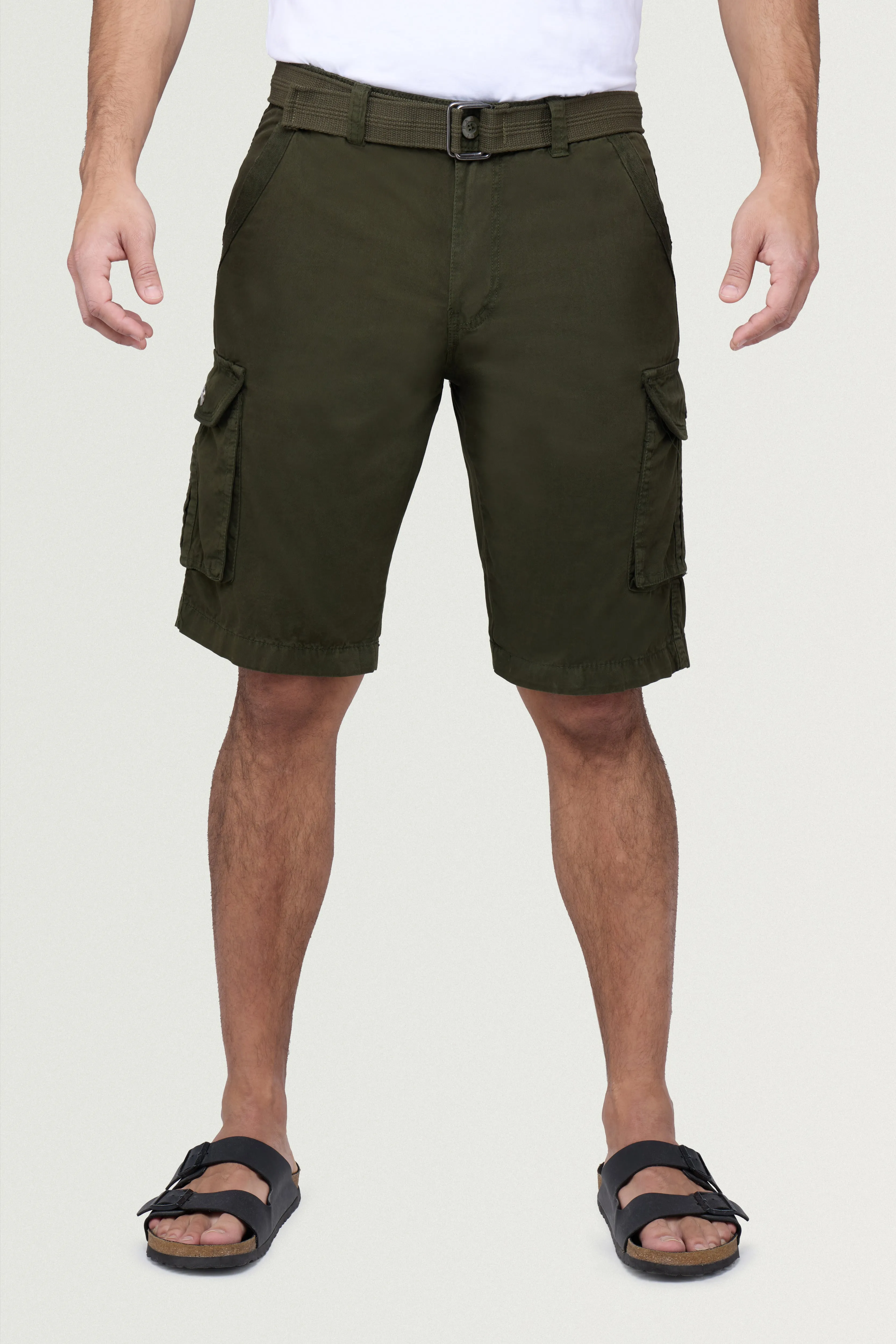 Raw X Men's 12.5" Inseam Cargo Shorts