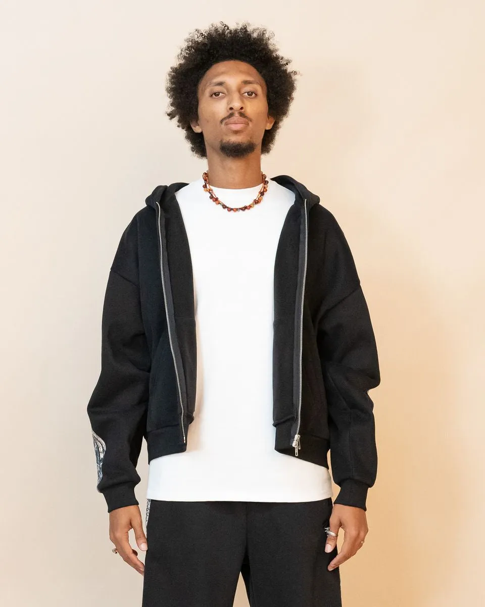 Real Camo Striped Zip Hoodie