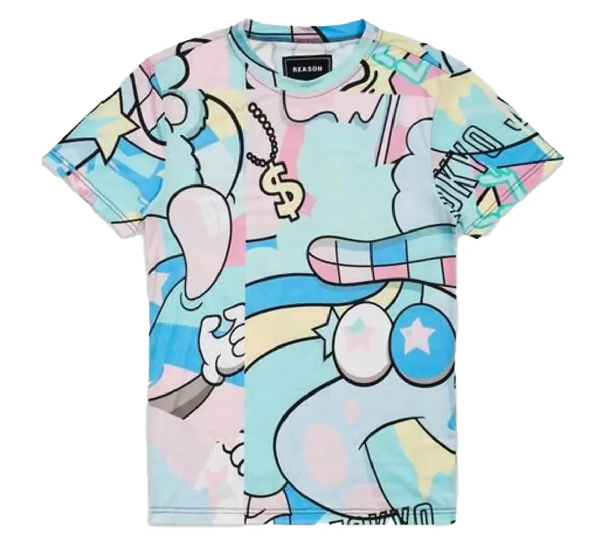 REASON S/S GRAPHIC T-SHIRT MULTI - A1-039T