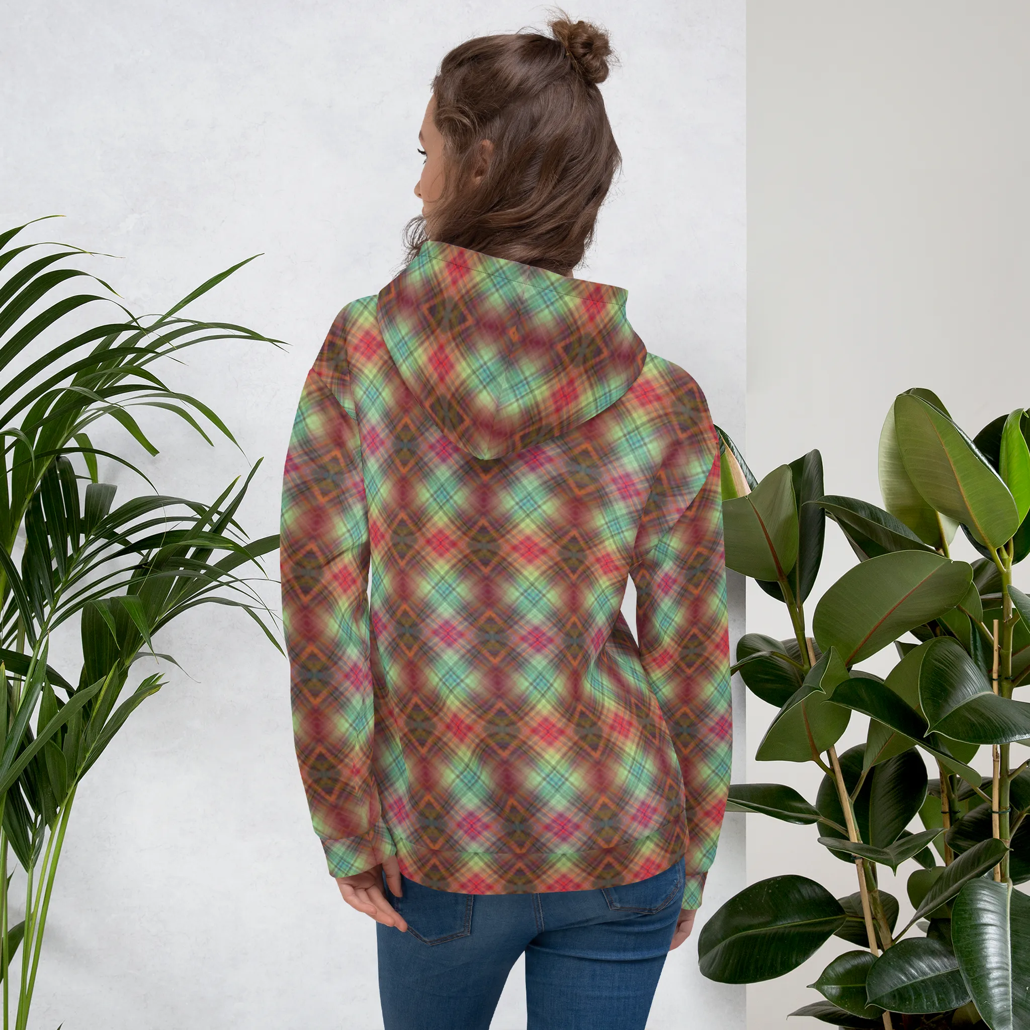 Recursia Argyle Rewired I Women's Hoodie