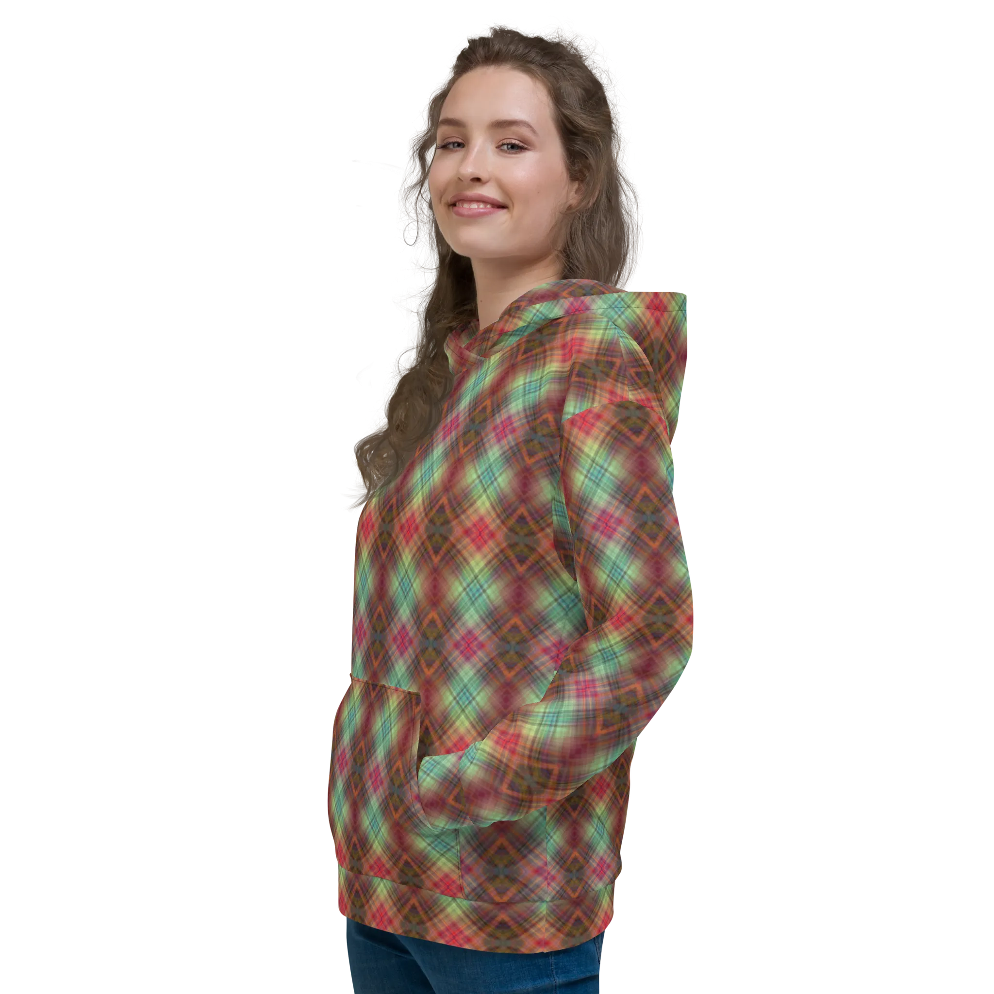 Recursia Argyle Rewired I Women's Hoodie