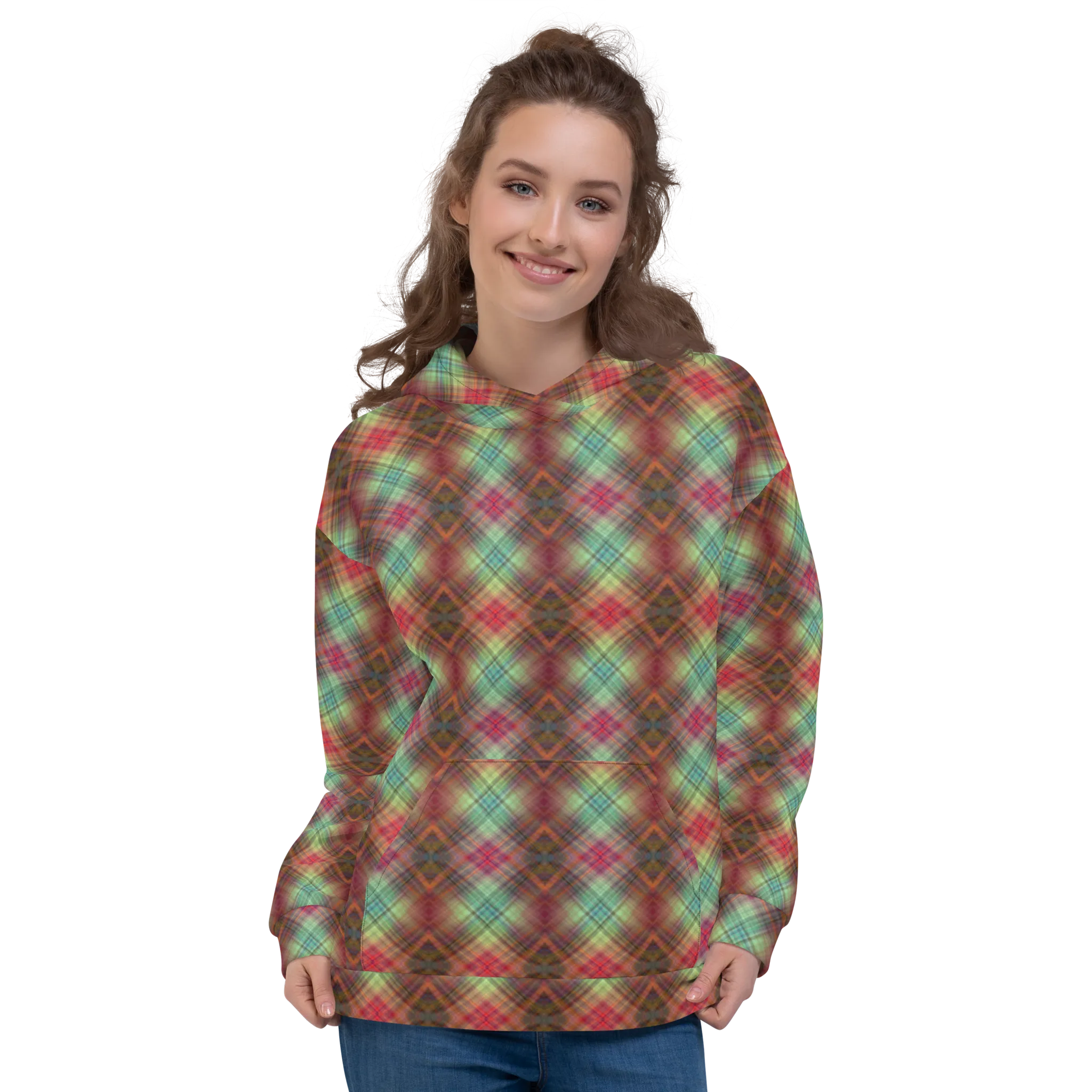 Recursia Argyle Rewired I Women's Hoodie