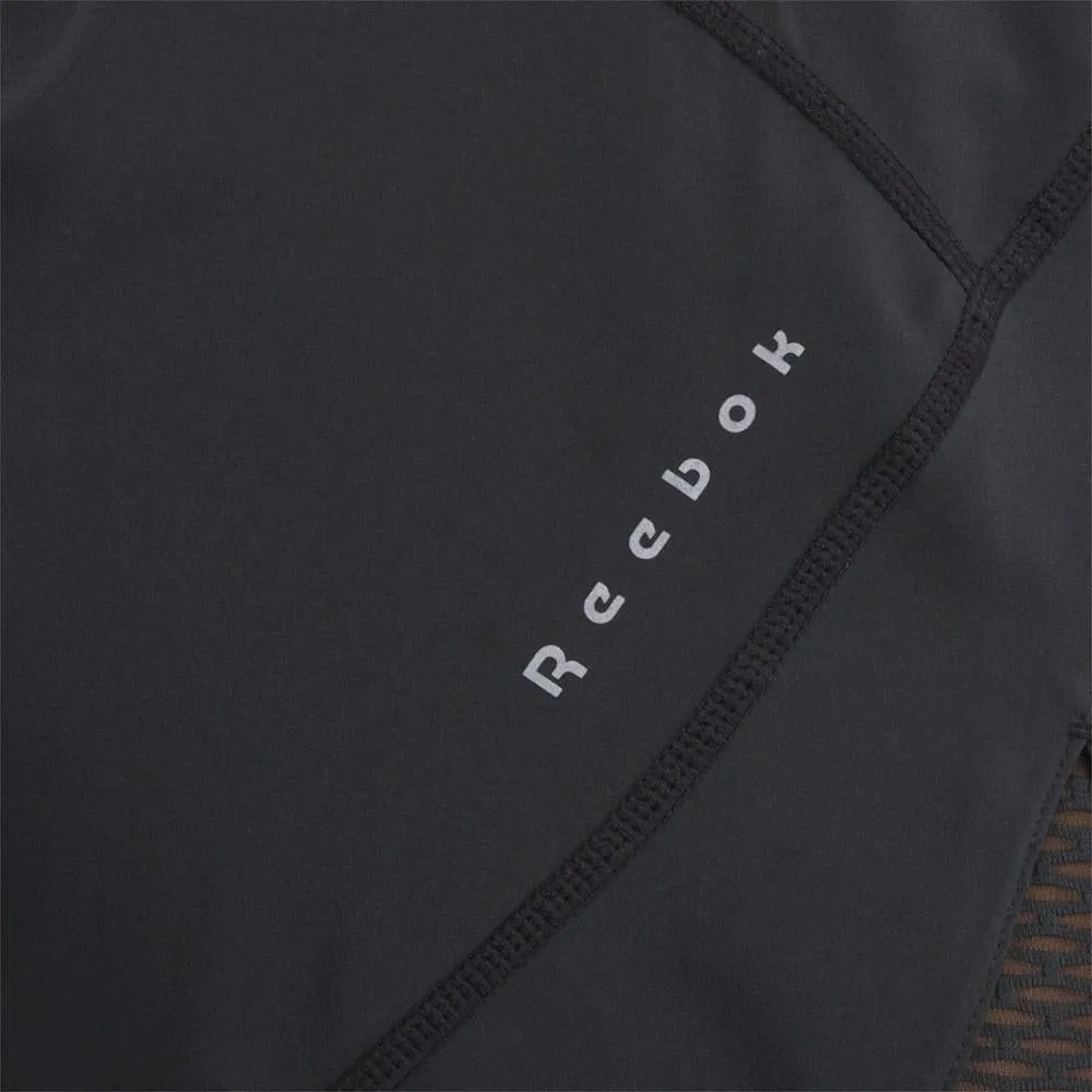 Reebok Apparel Women Running Two-in-One Shorts NGHBLK