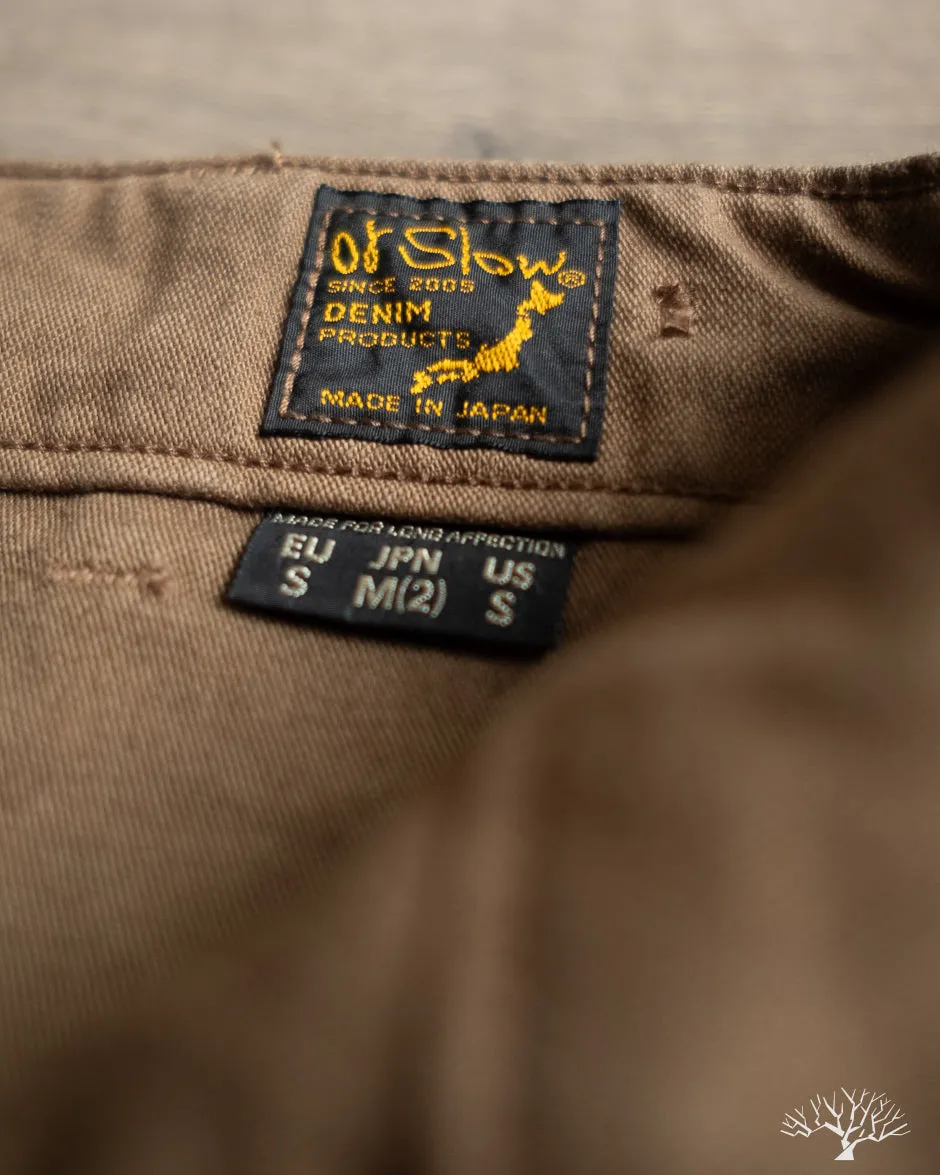 Regular Fit Fatigue Pants - Brown