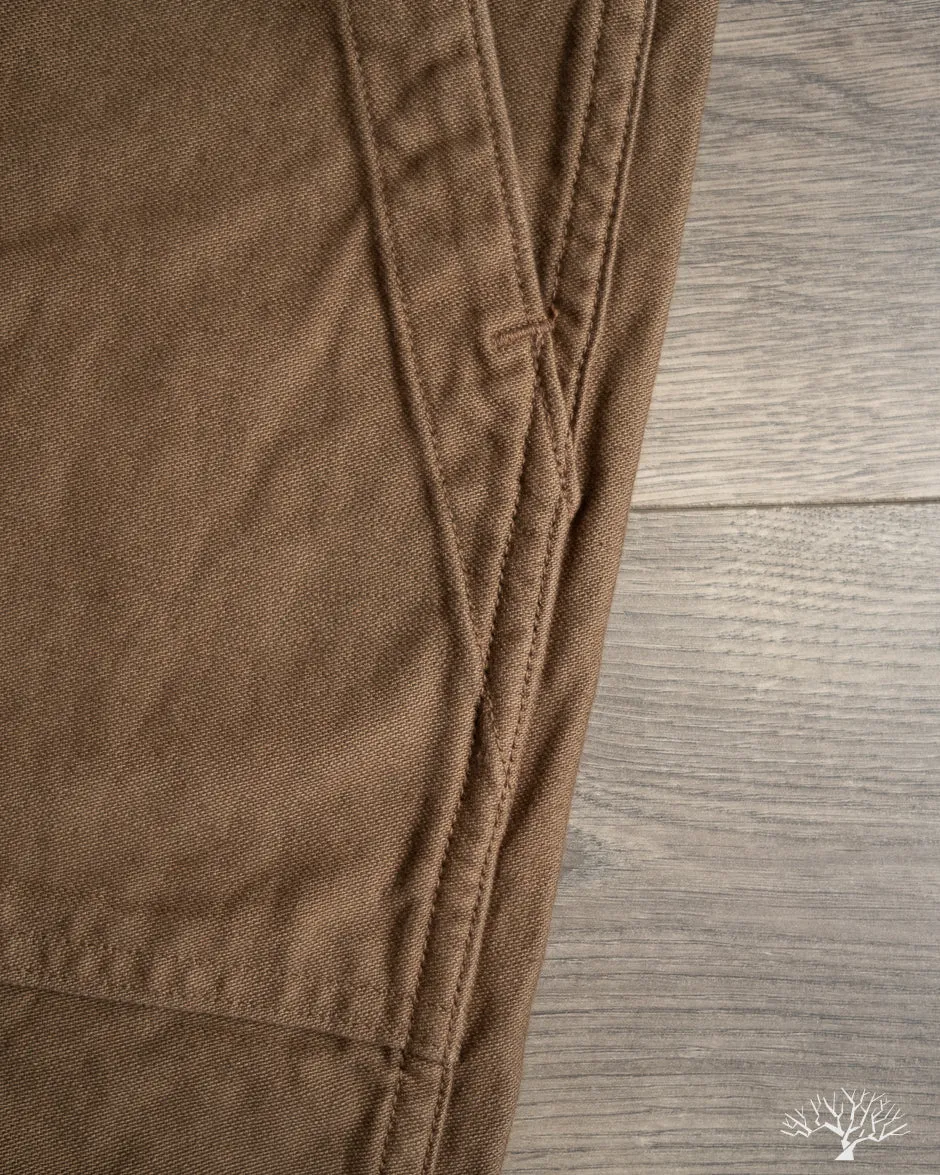 Regular Fit Fatigue Pants - Brown